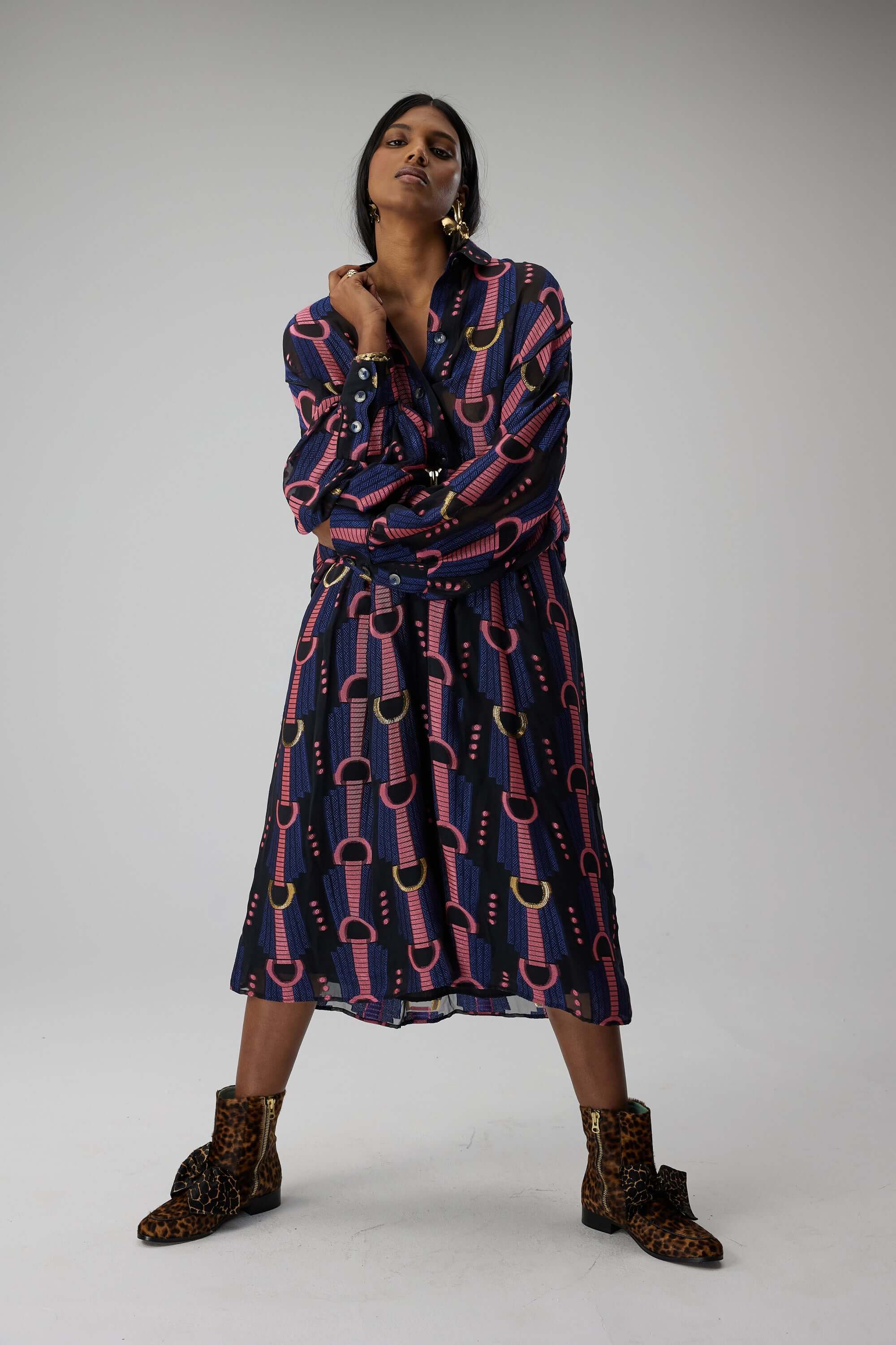 Chemise Tasman en broderie Horizon