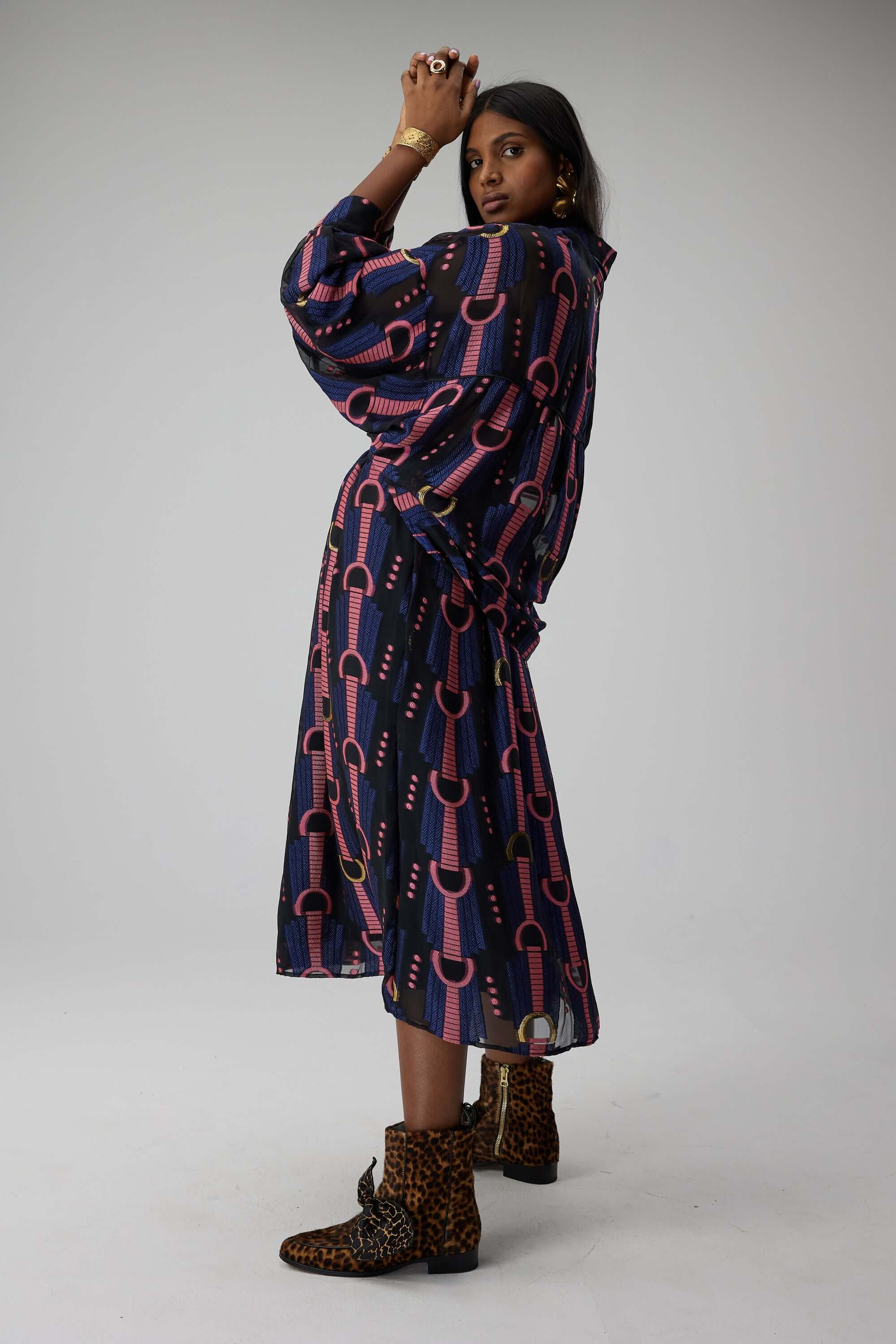 Orso skirt in Horizon embroidery