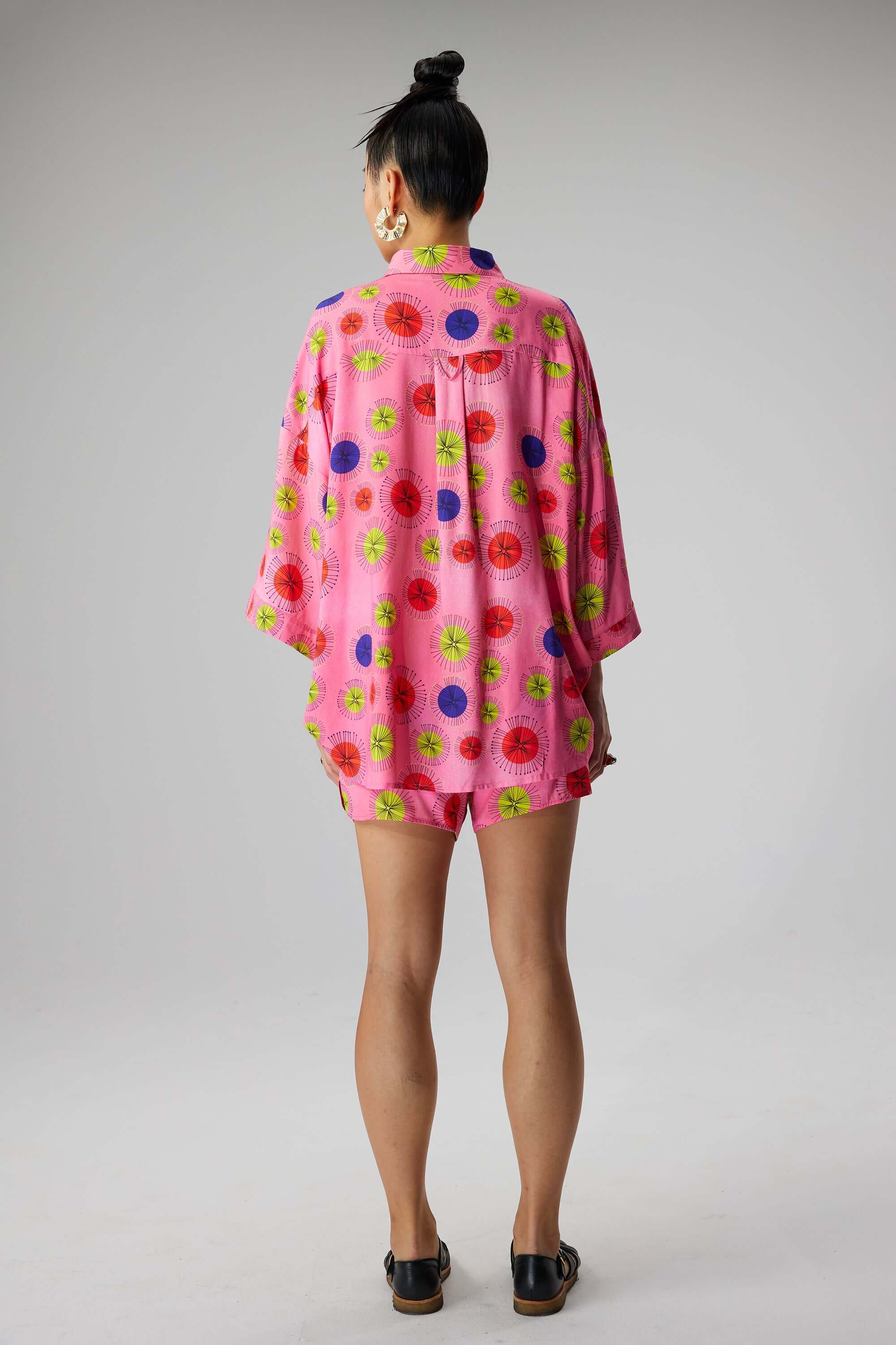 Astrée shirt in Urchin print
