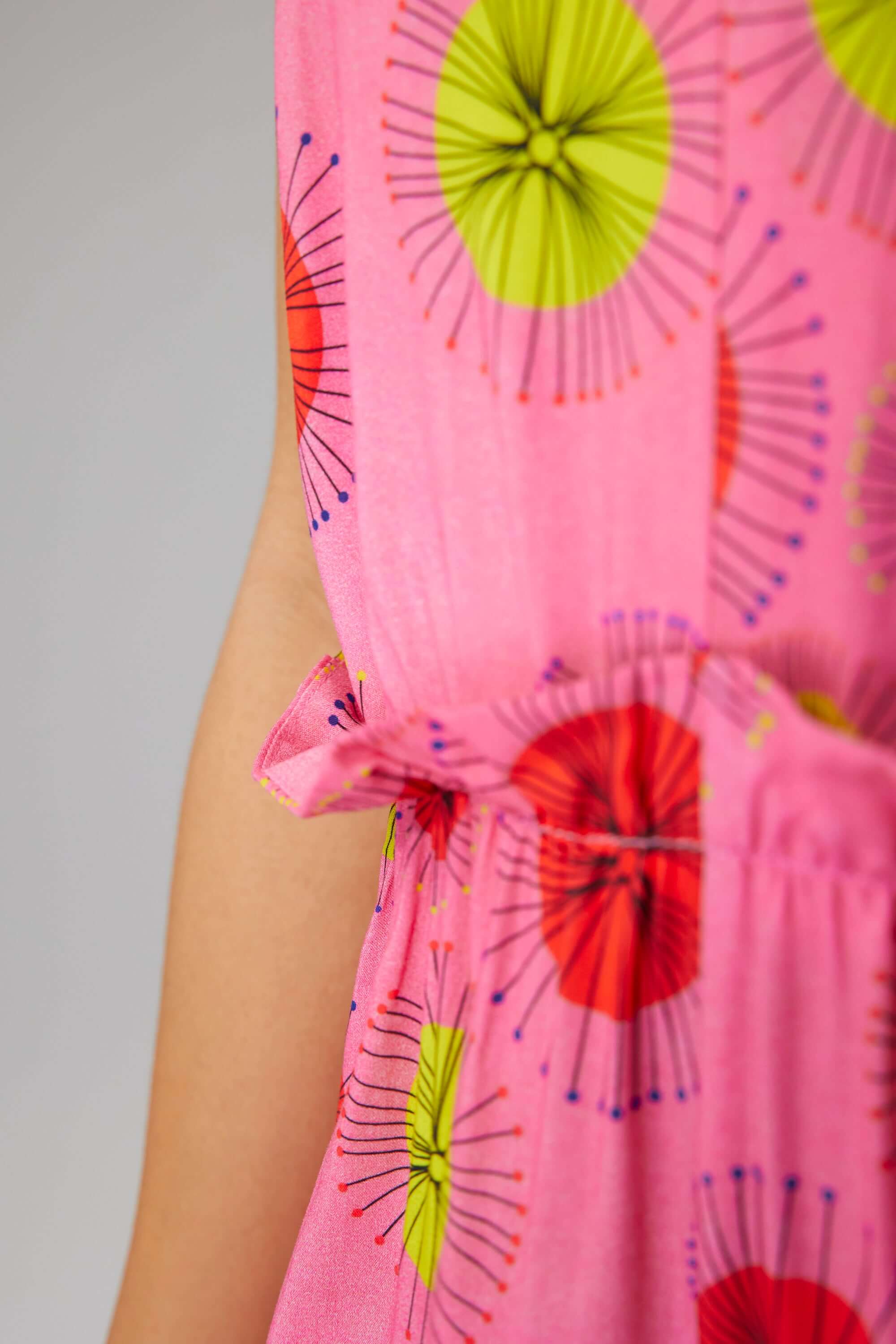 Lottie jumpsuit in Urchin print