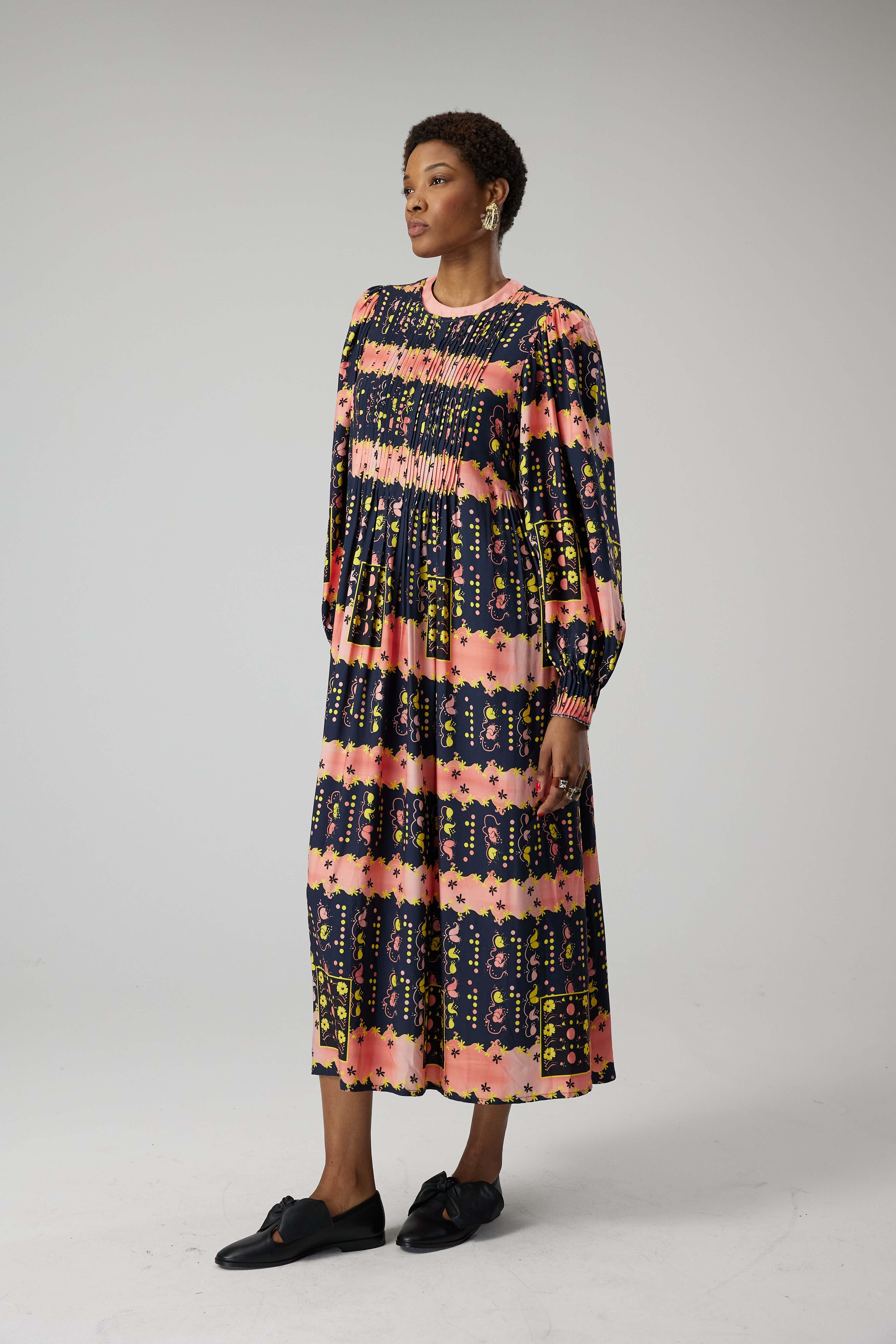 Robe Thelma en imprimé Esotérique