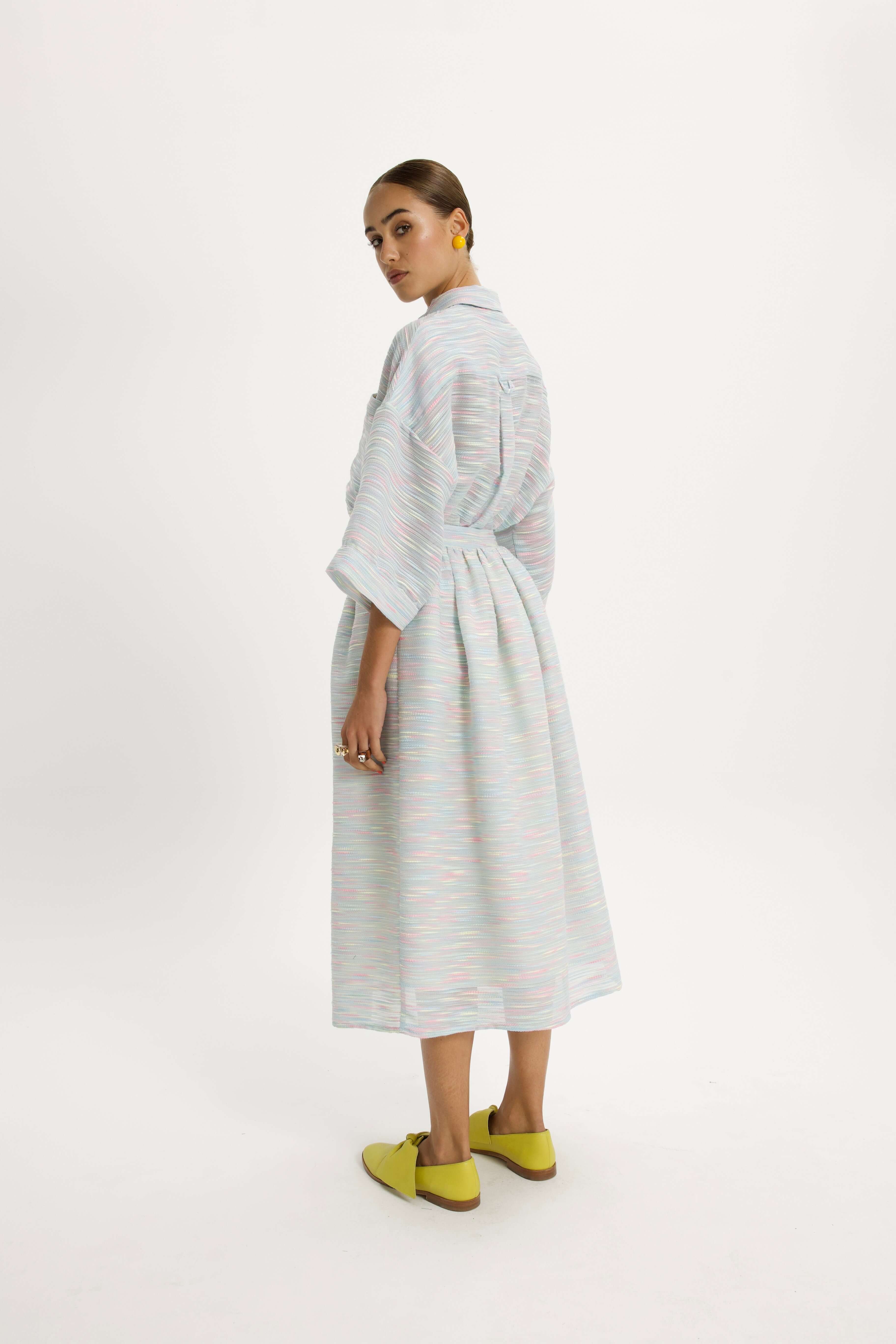 Orso Skirt in Woven Fabric Rainbow