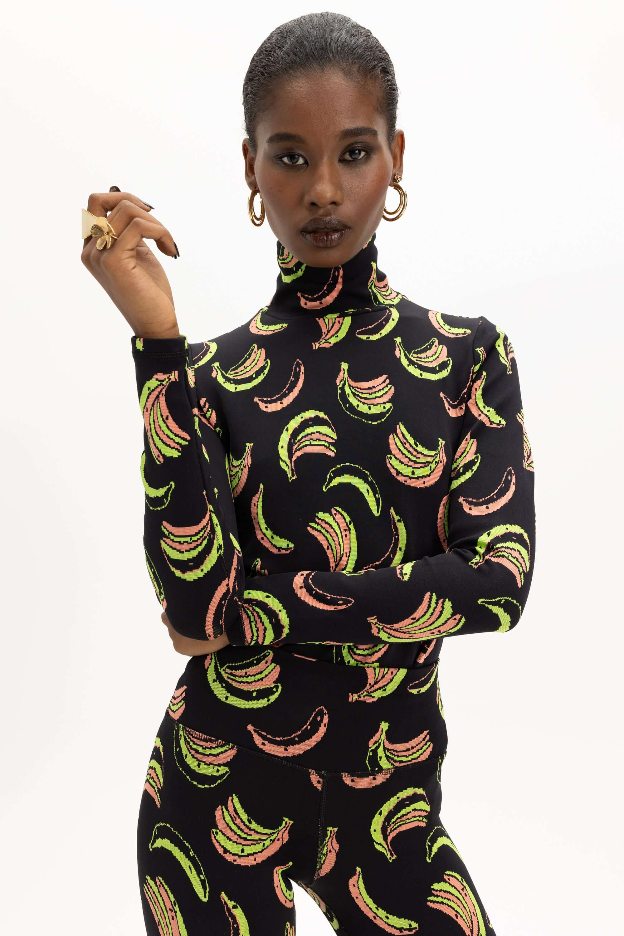 Sous-pulll Socco en jersey Banane