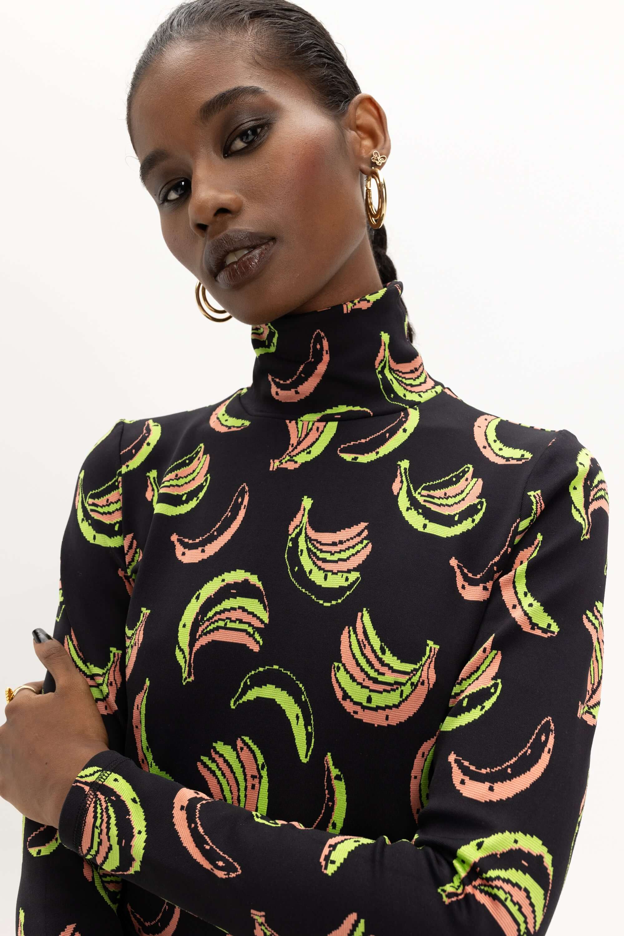 Sous-pulll Socco en jersey Banane