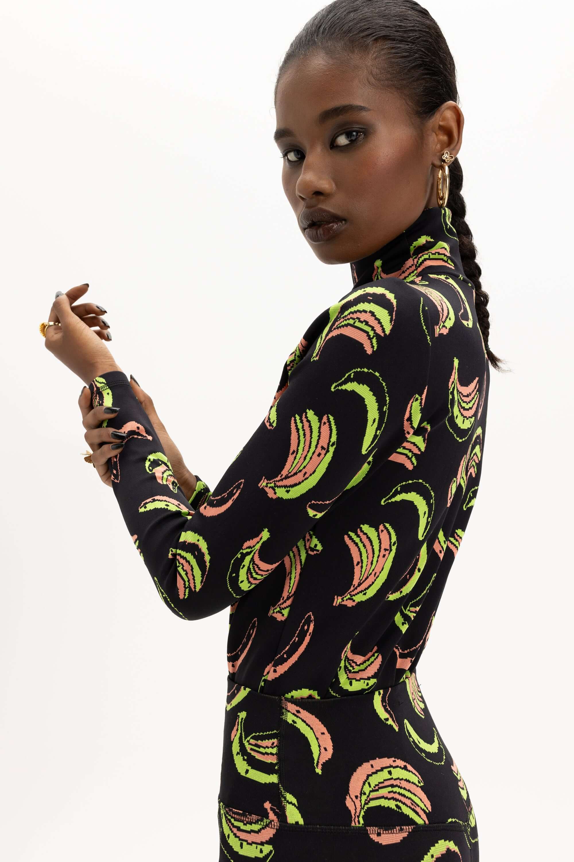 Sous-pulll Socco en jersey Banane