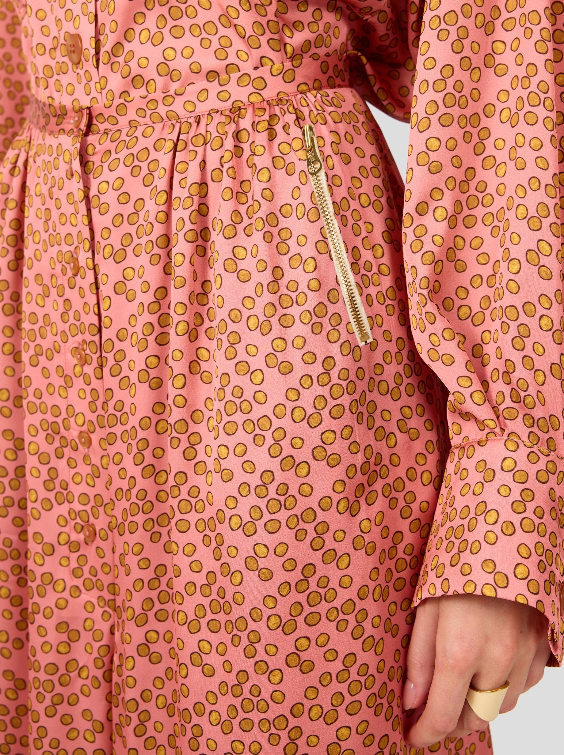Pantalon Doll en Messy Dots Canyon Clay