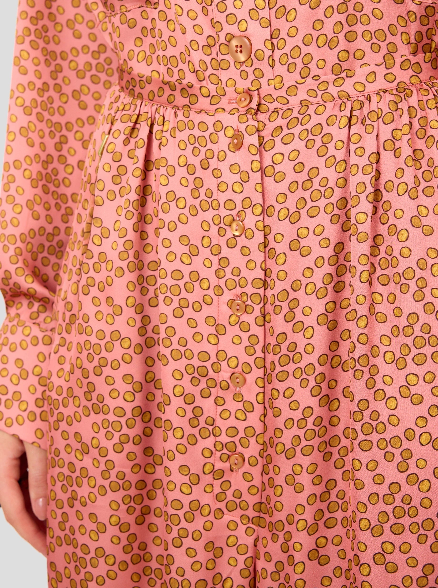 Pantalon Doll en Messy Dots Canyon Clay