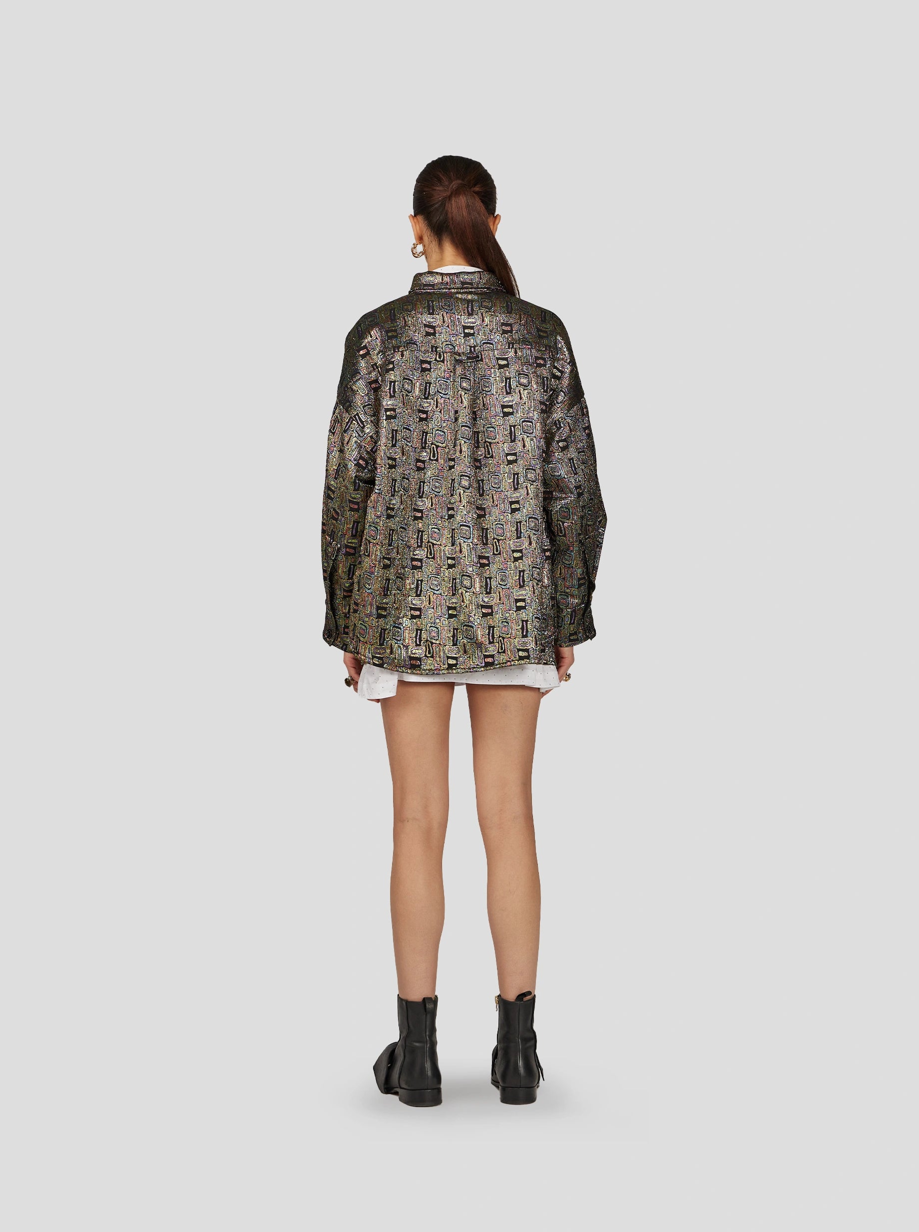 Astrée Shirt in Radio Weave