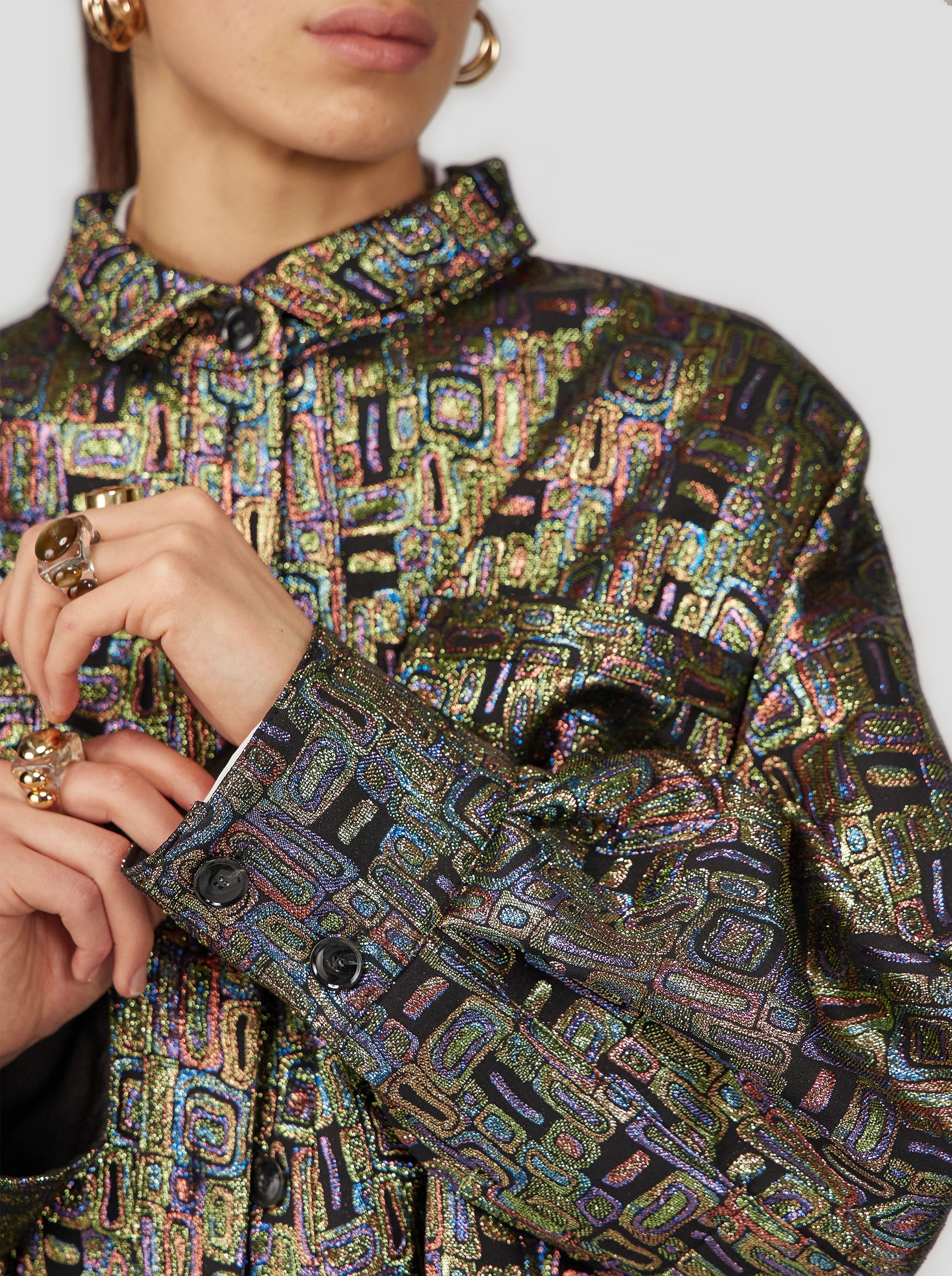 Astrée Shirt in Radio Weave