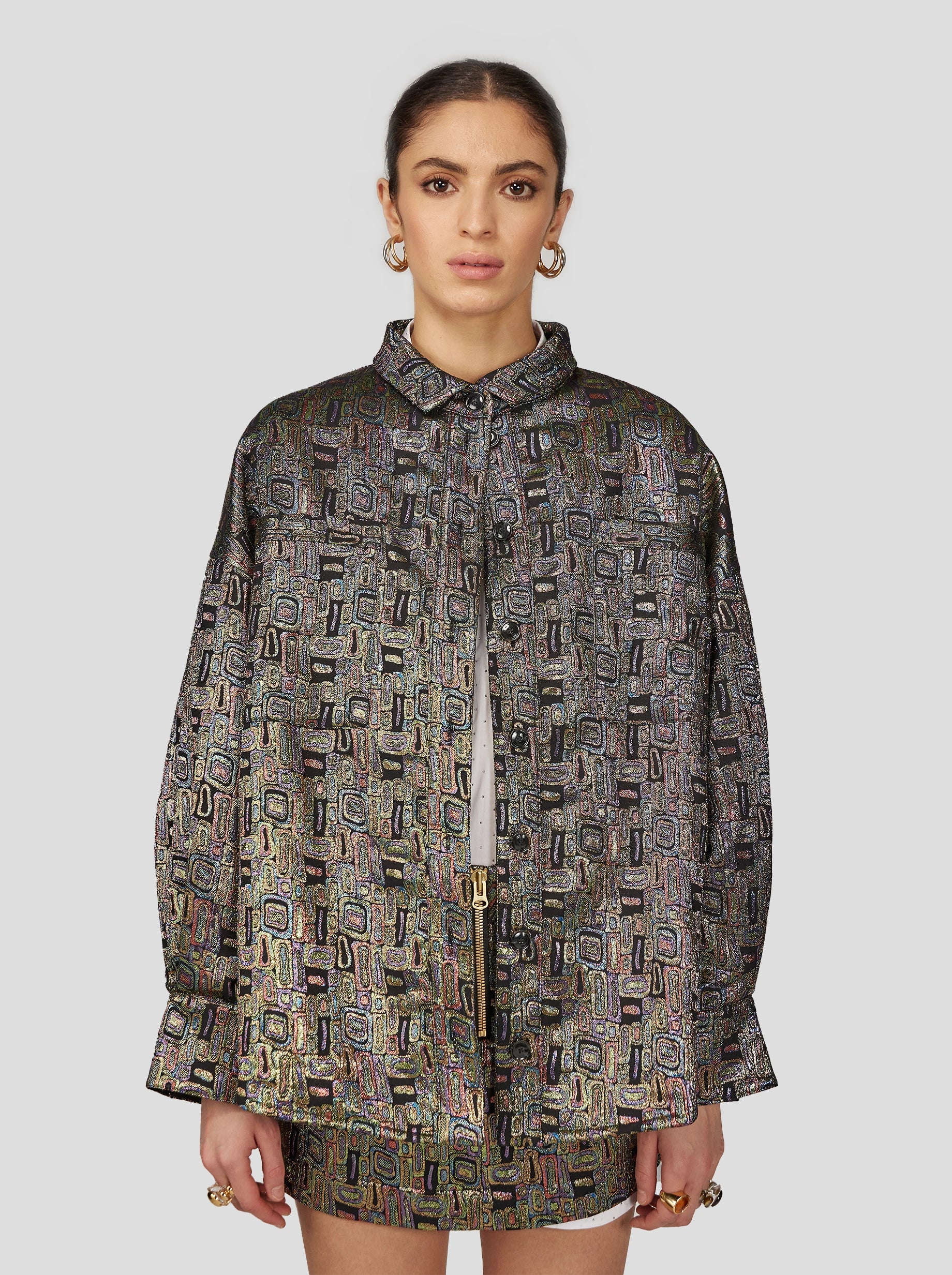 Astrée Shirt in Radio Weave