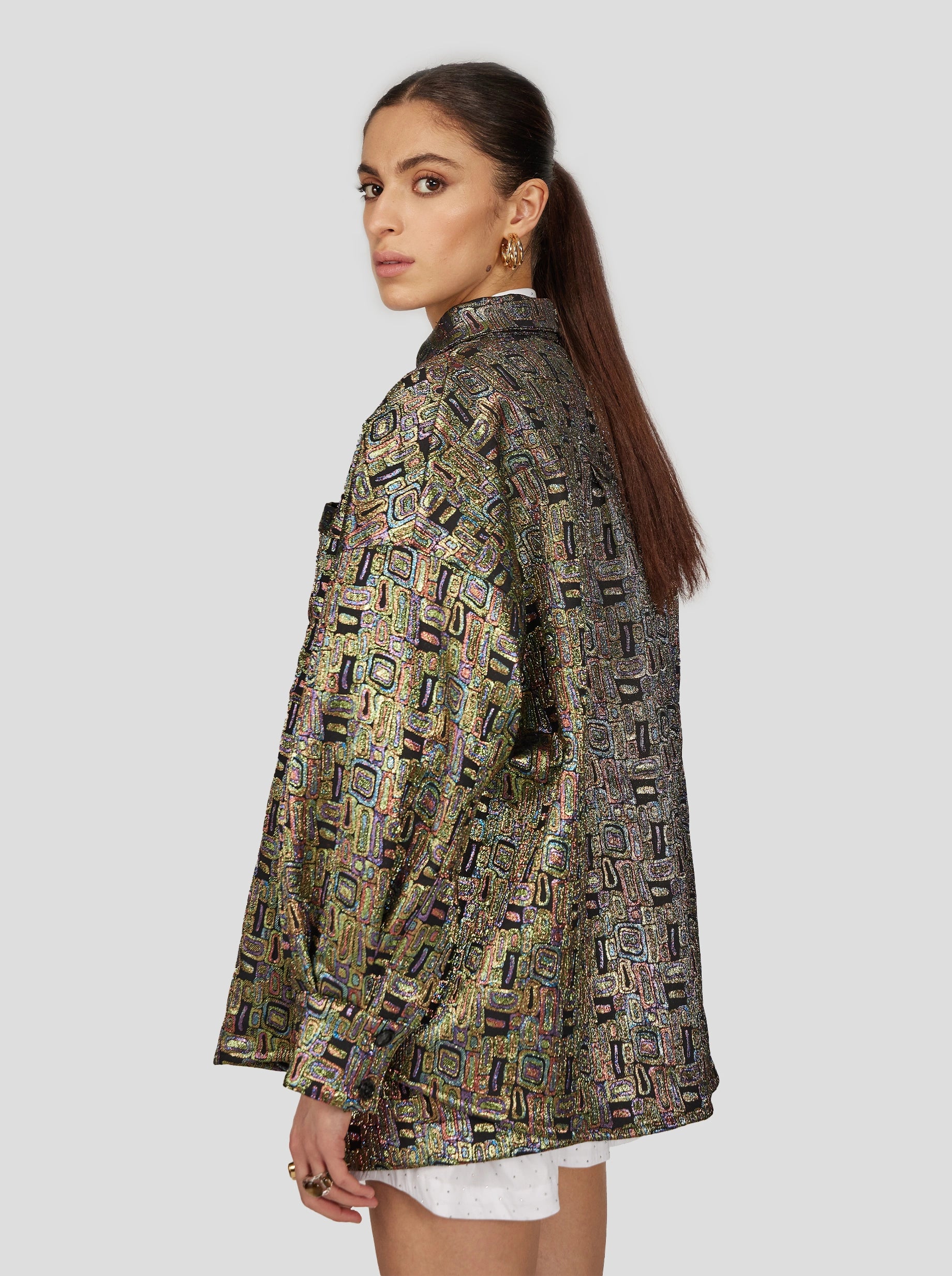 Astrée Shirt in Radio Weave