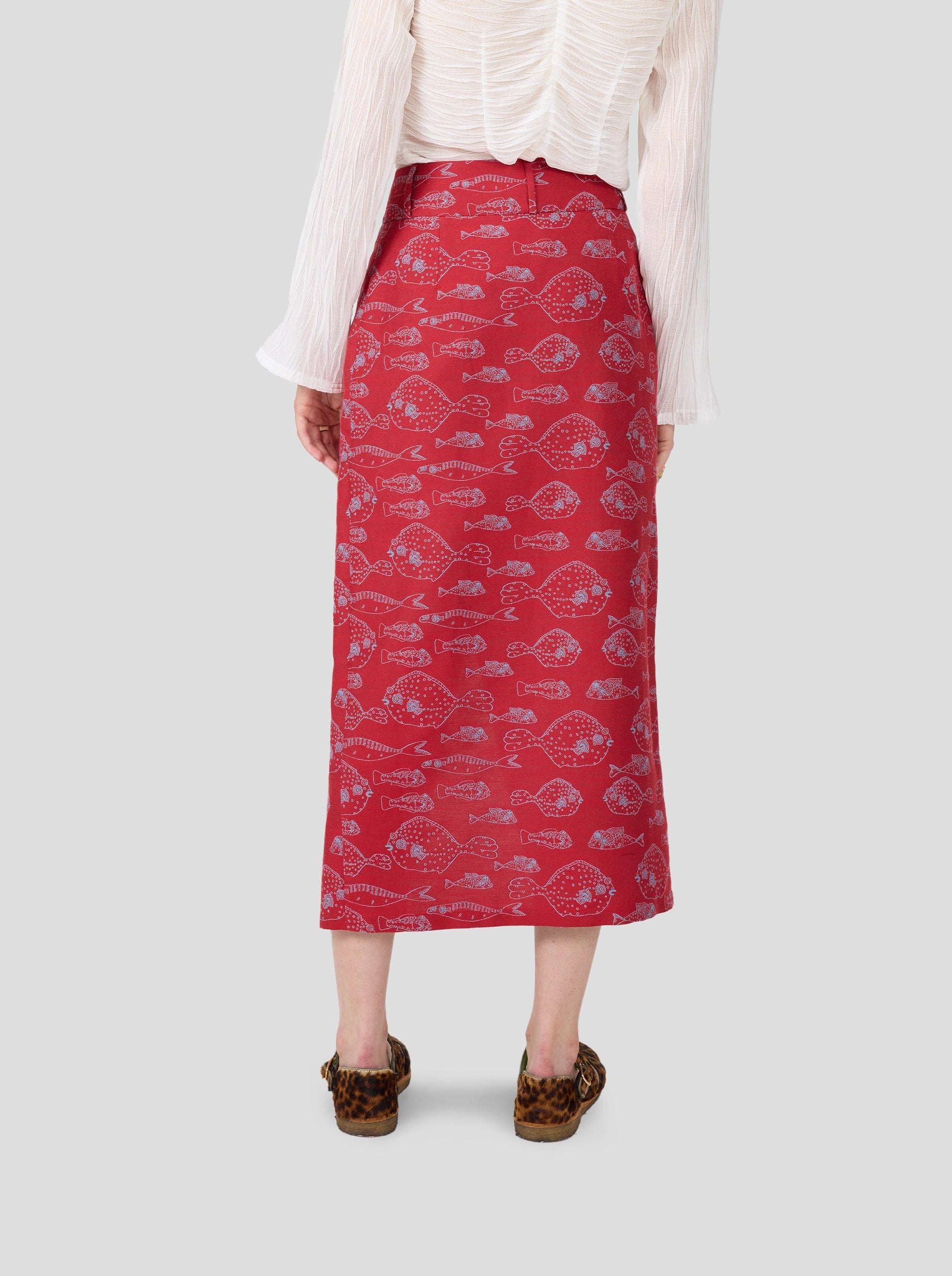 Bill Skirt in Fish Tank Weave