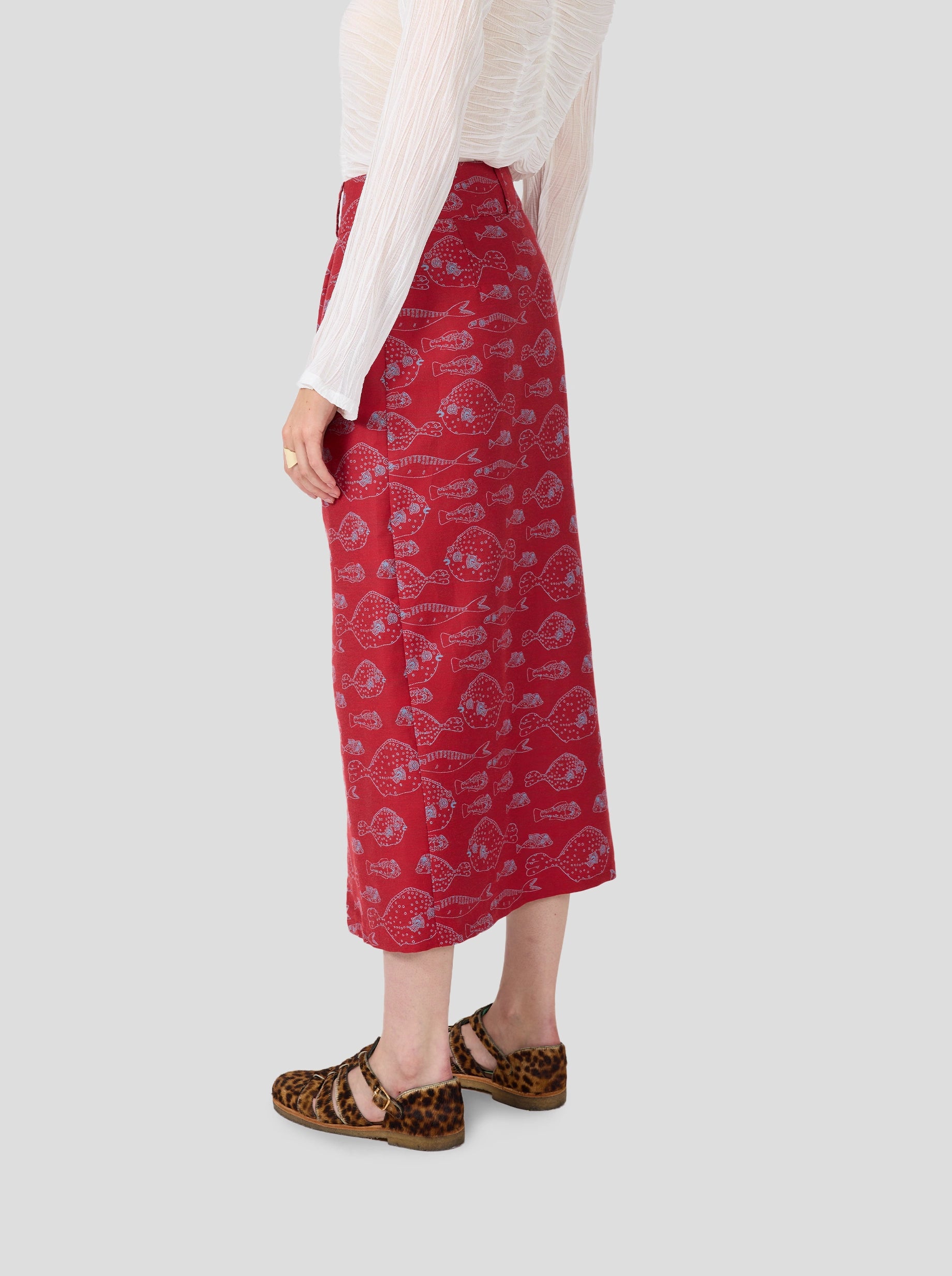 Bill Skirt in Fish Tank Weave