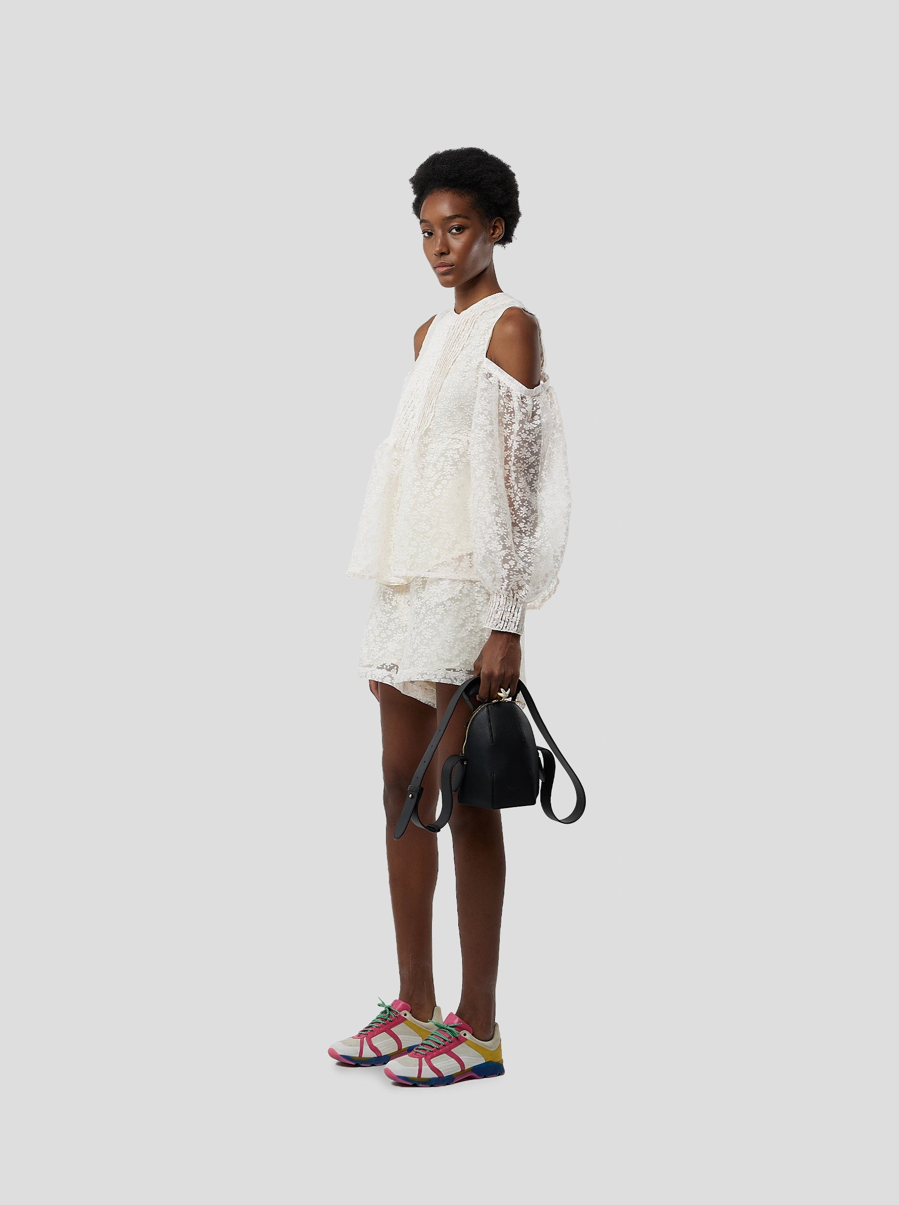 Doll Short in Angel Veil