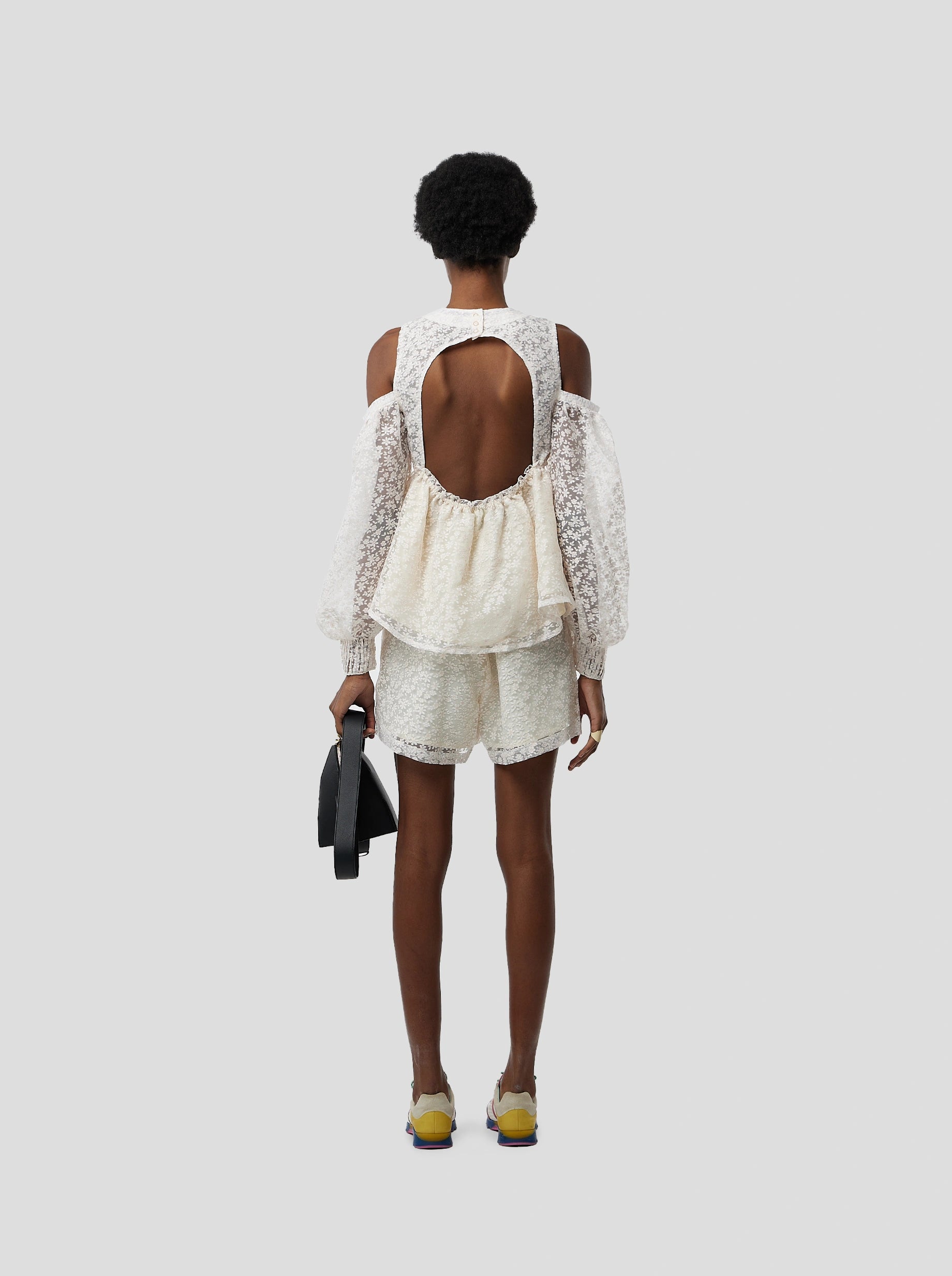 Doll Short in Angel Veil