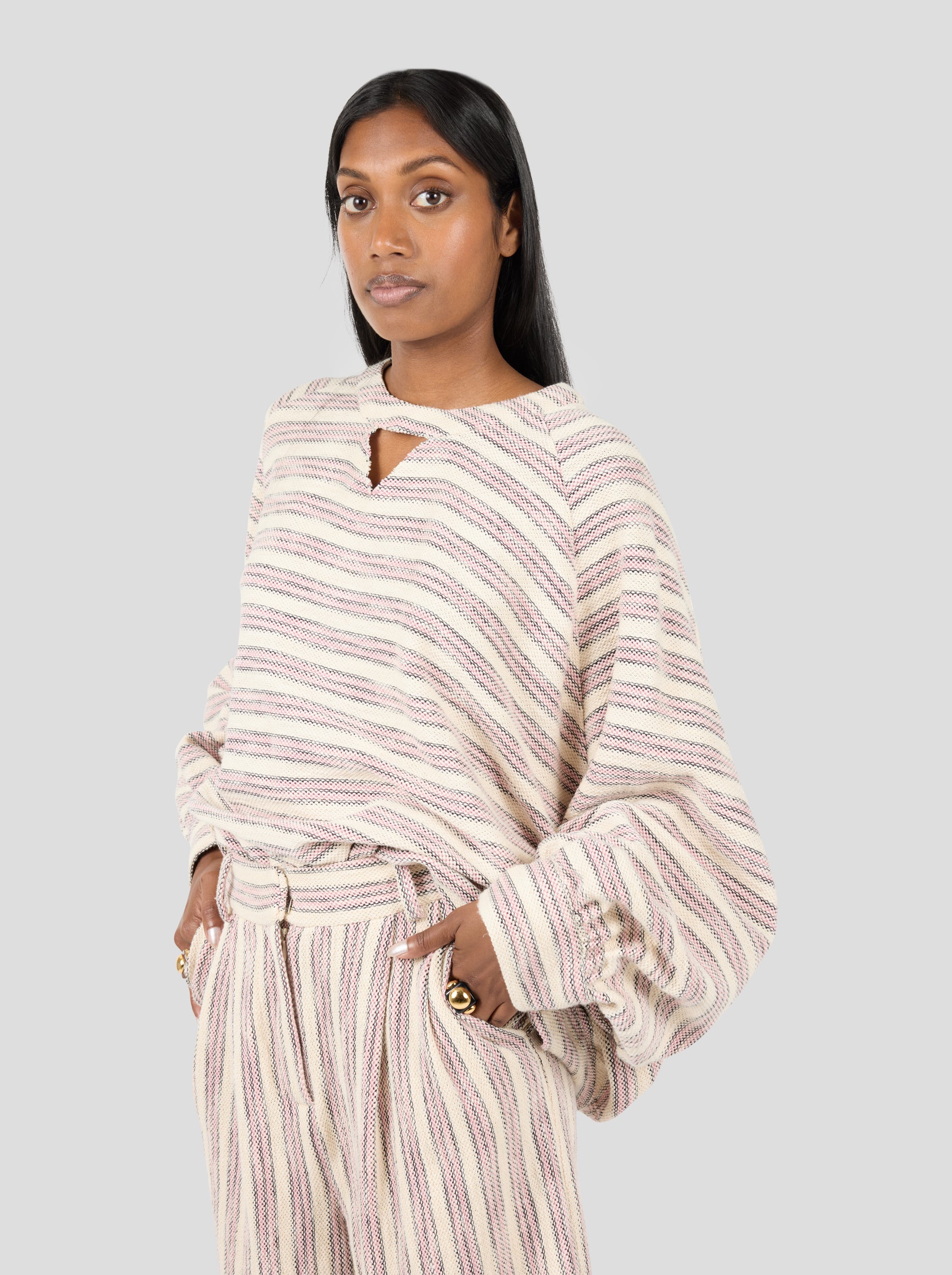 Brooklyn Jumper in Mississippi Stripes