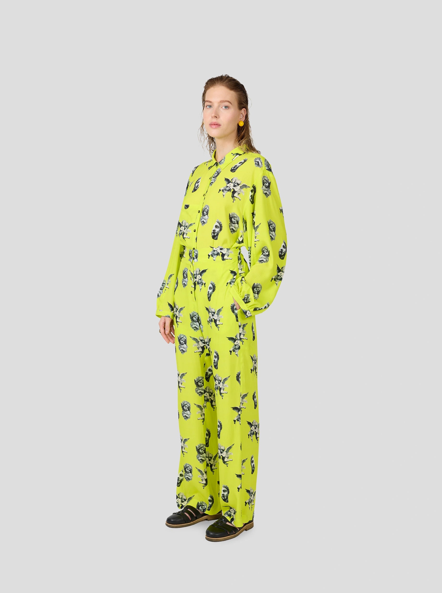Spartacus Pants in Angels Print