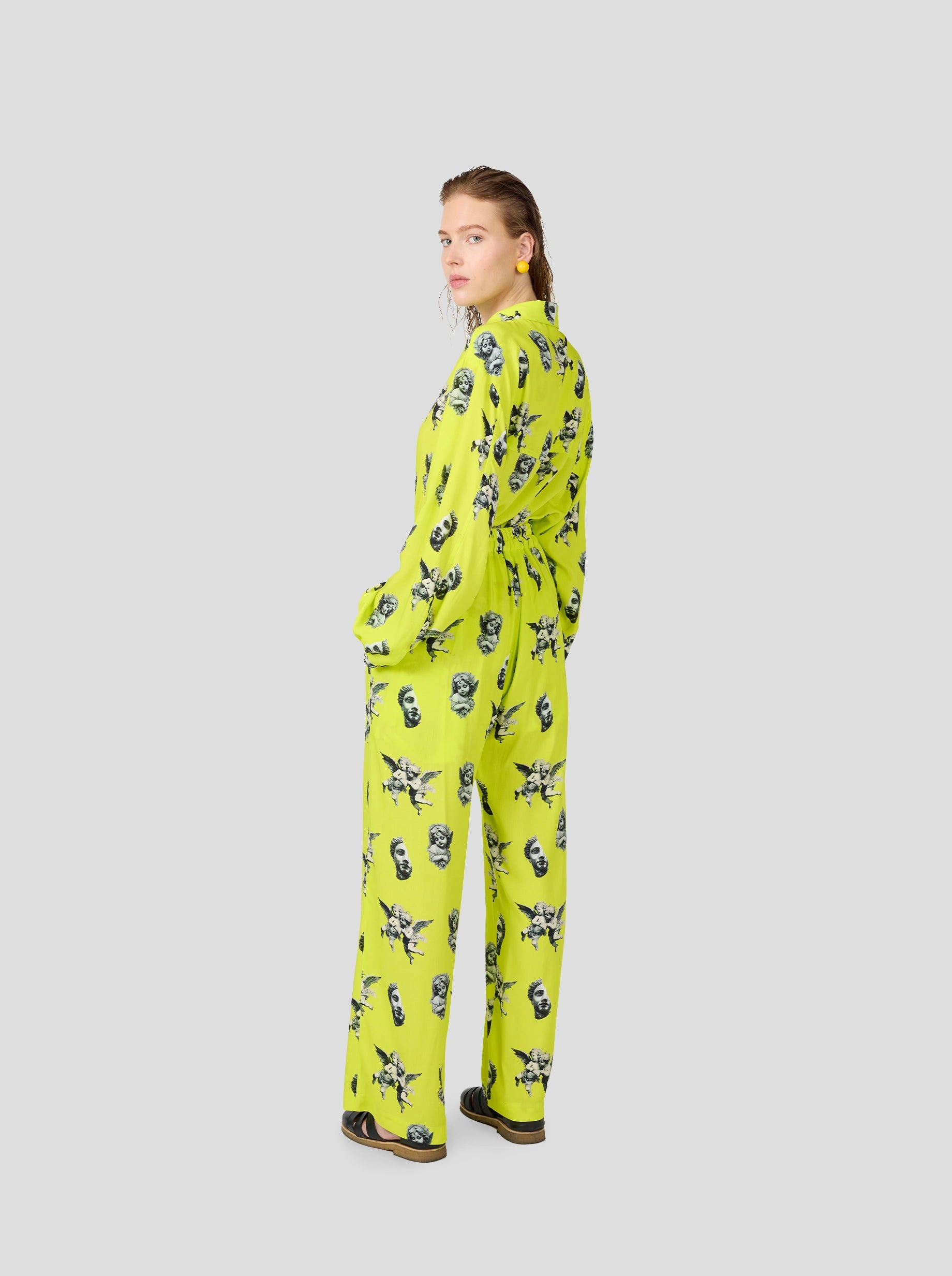 Spartacus Pants in Angels Print