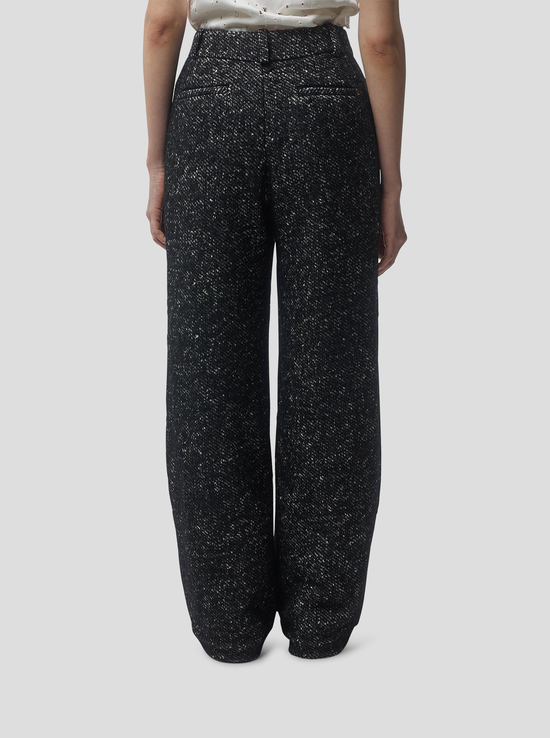 Moor Pants in dark wool, grandfather style