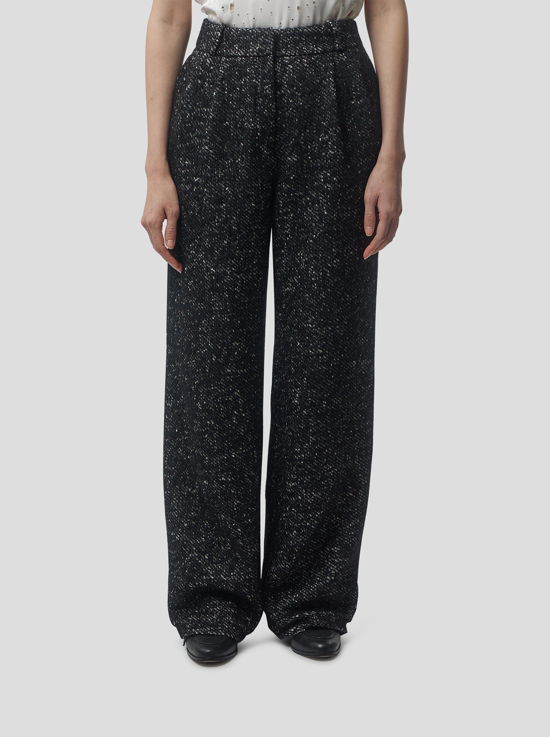 Moor Pants in dark wool, grandfather style