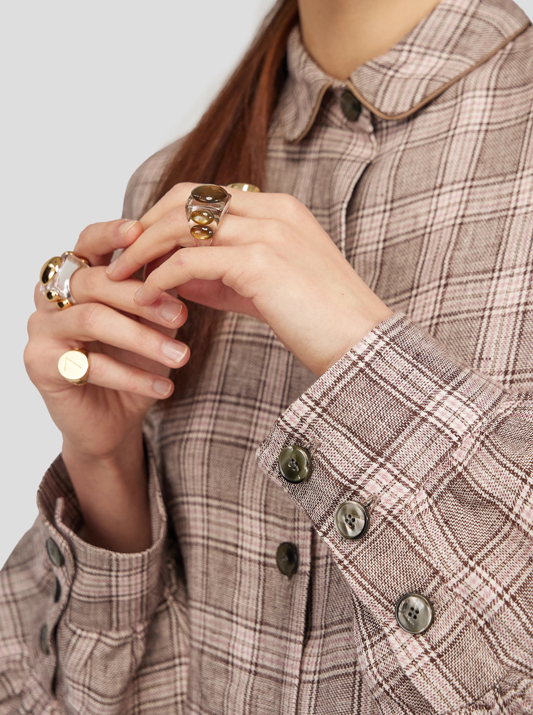 Tasman Shirt in Soft Jute Fabric