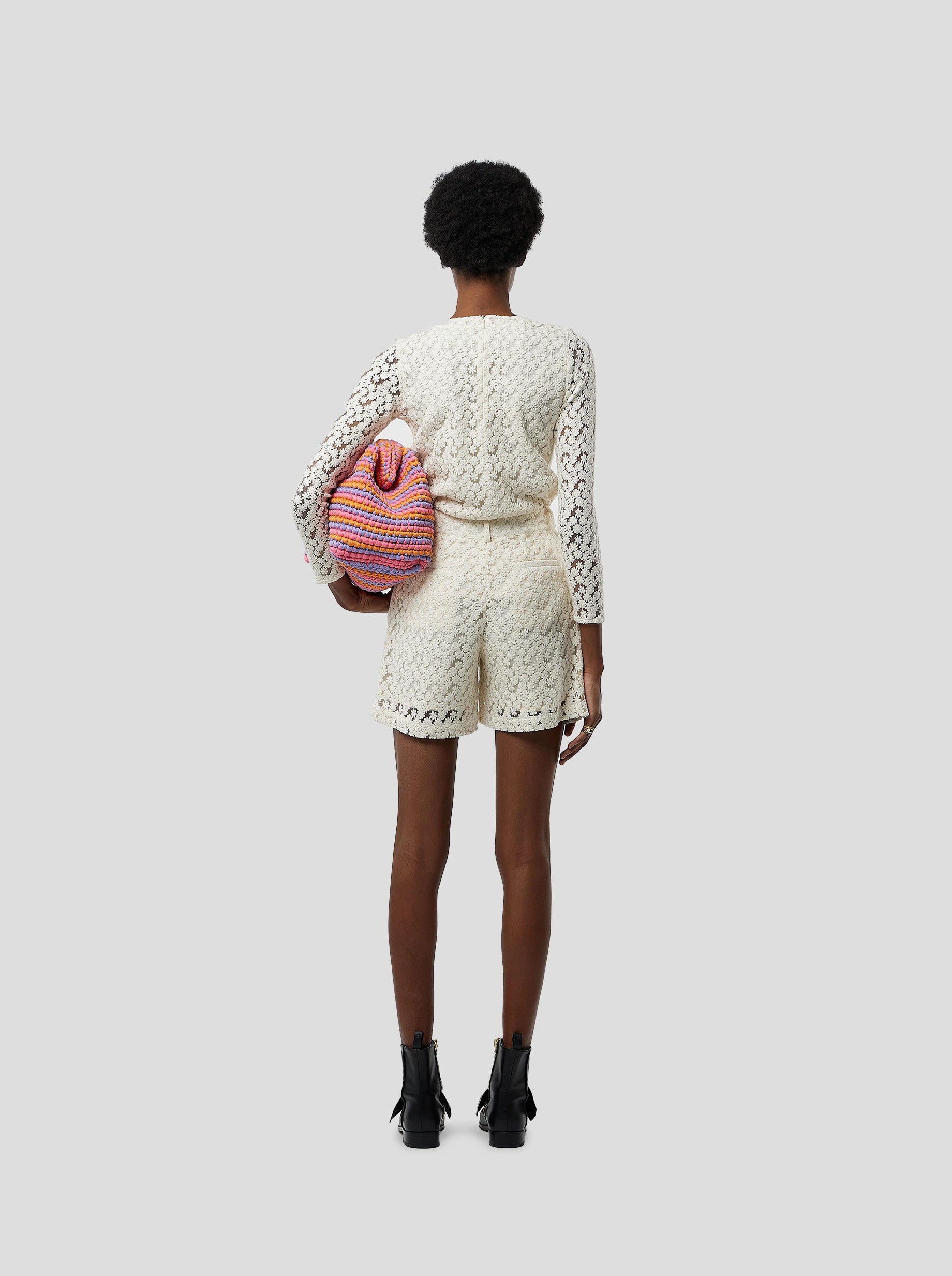 Cloud Top in Albatre Lace