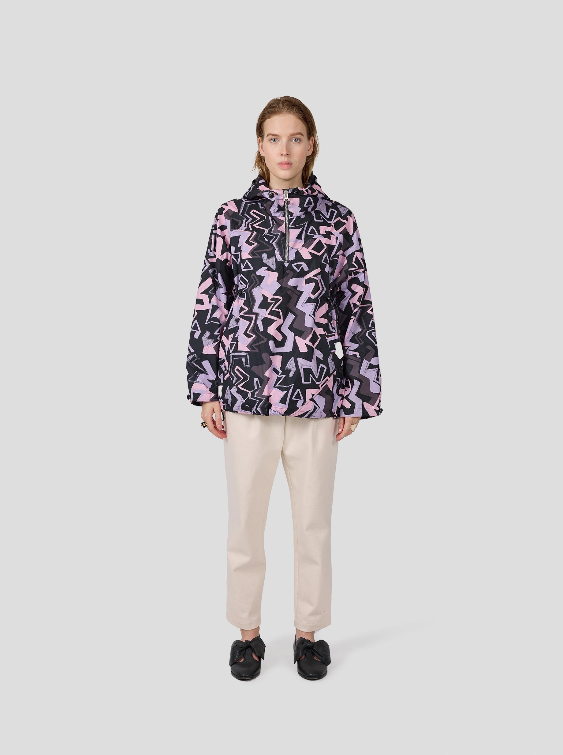 Tony Windbreaker in Tag Mist Waterproof All-Terrain Jacket