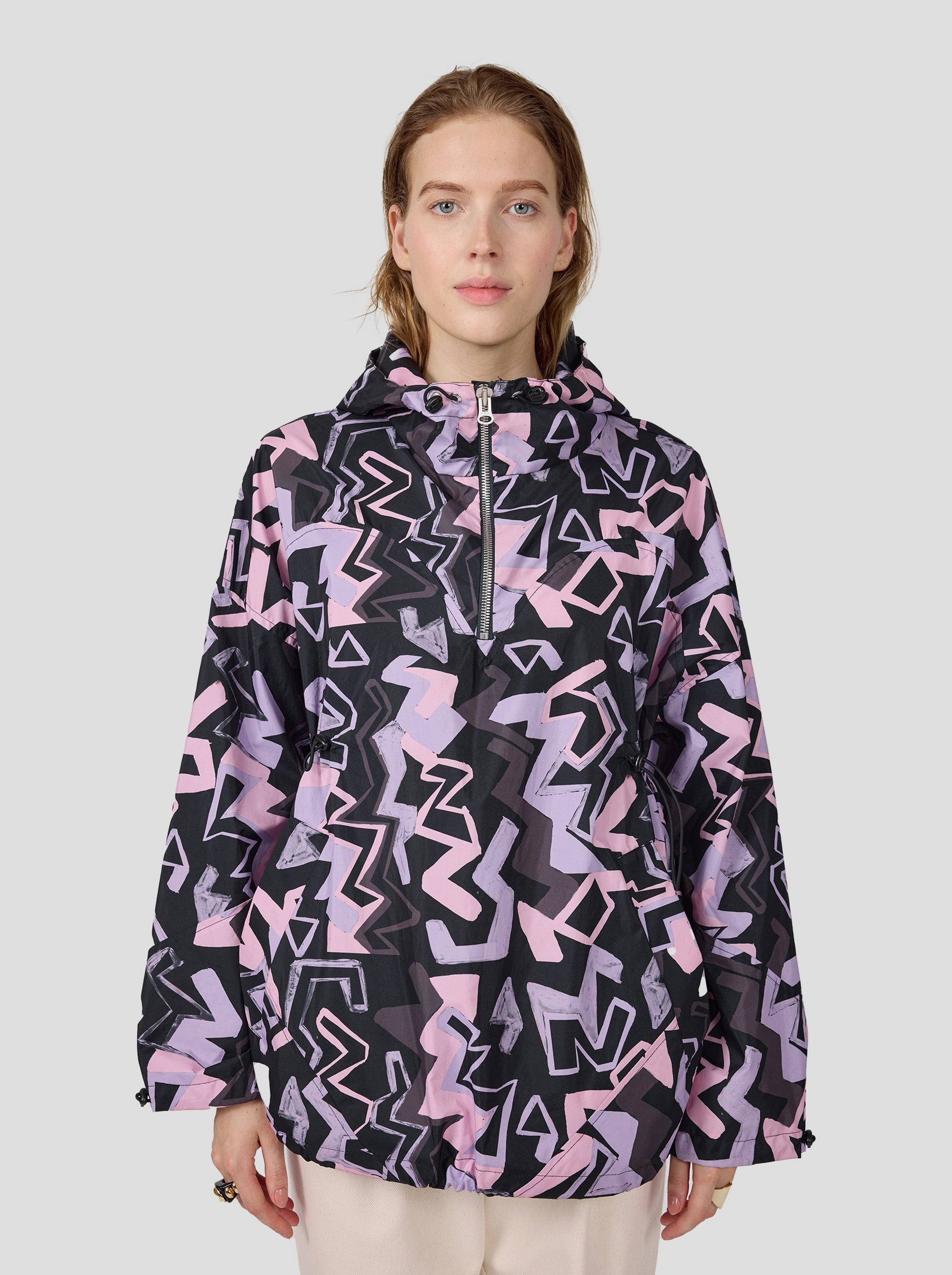 Tony Windbreaker in Tag Mist Waterproof All-Terrain Jacket