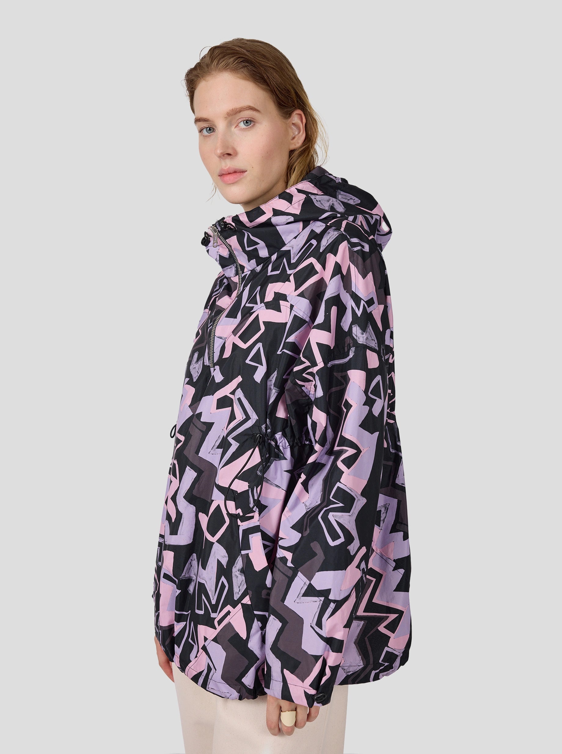 Tony Windbreaker in Tag Mist Waterproof All-Terrain Jacket
