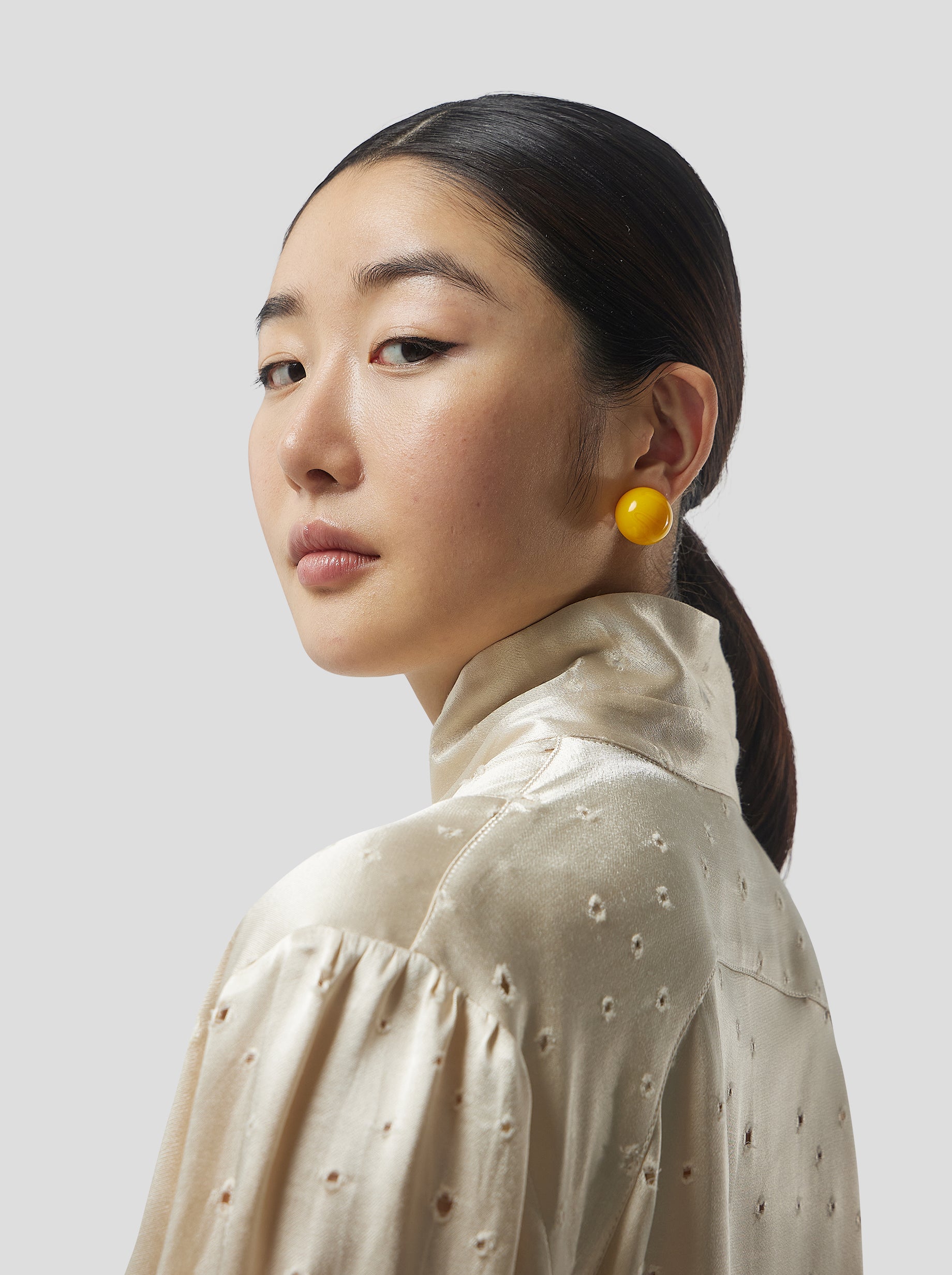 Tokyo Shirt in Saboté Moon Voile