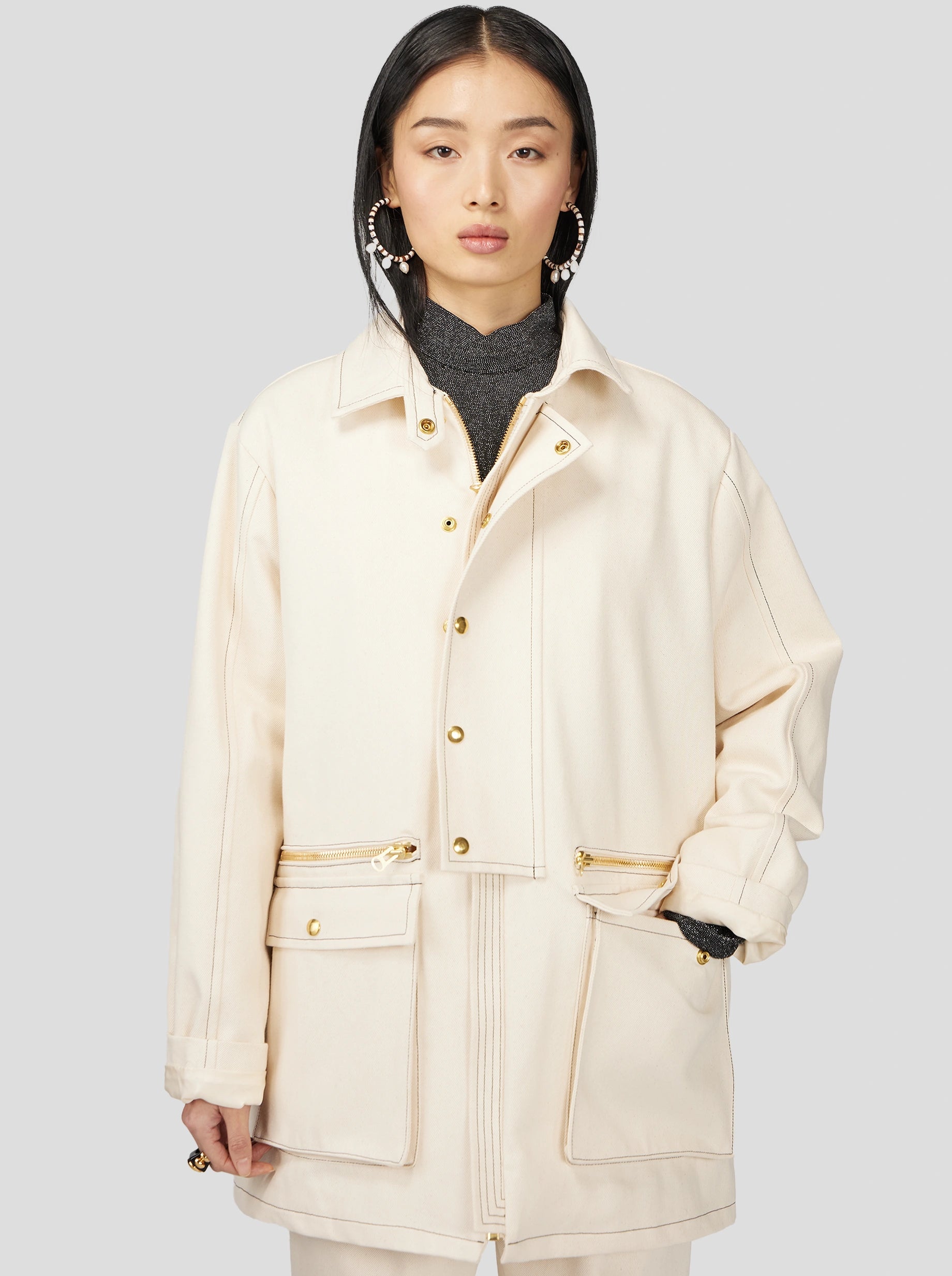 Paje Jacket in Pristine Denim for Women