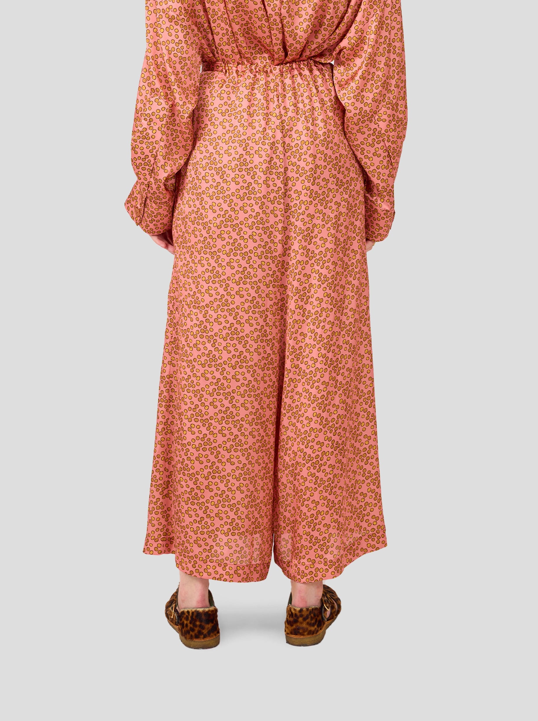 Pantalon Doll en Messy Dots Canyon Clay