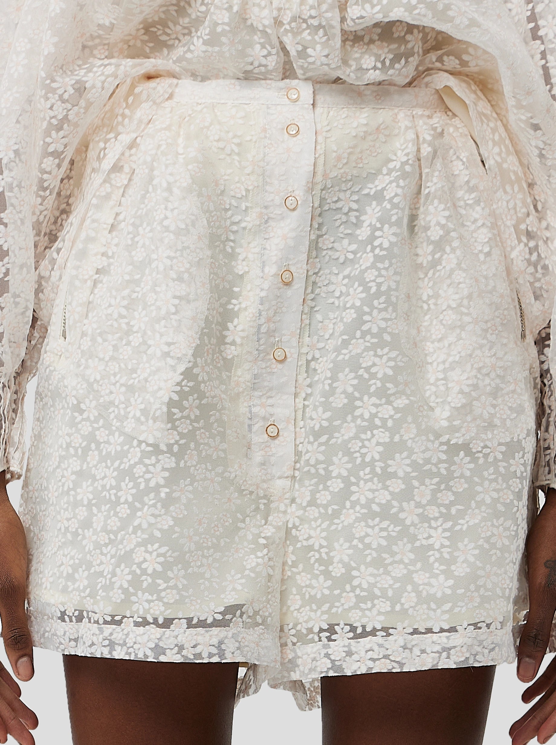 Doll Short in Angel Veil
