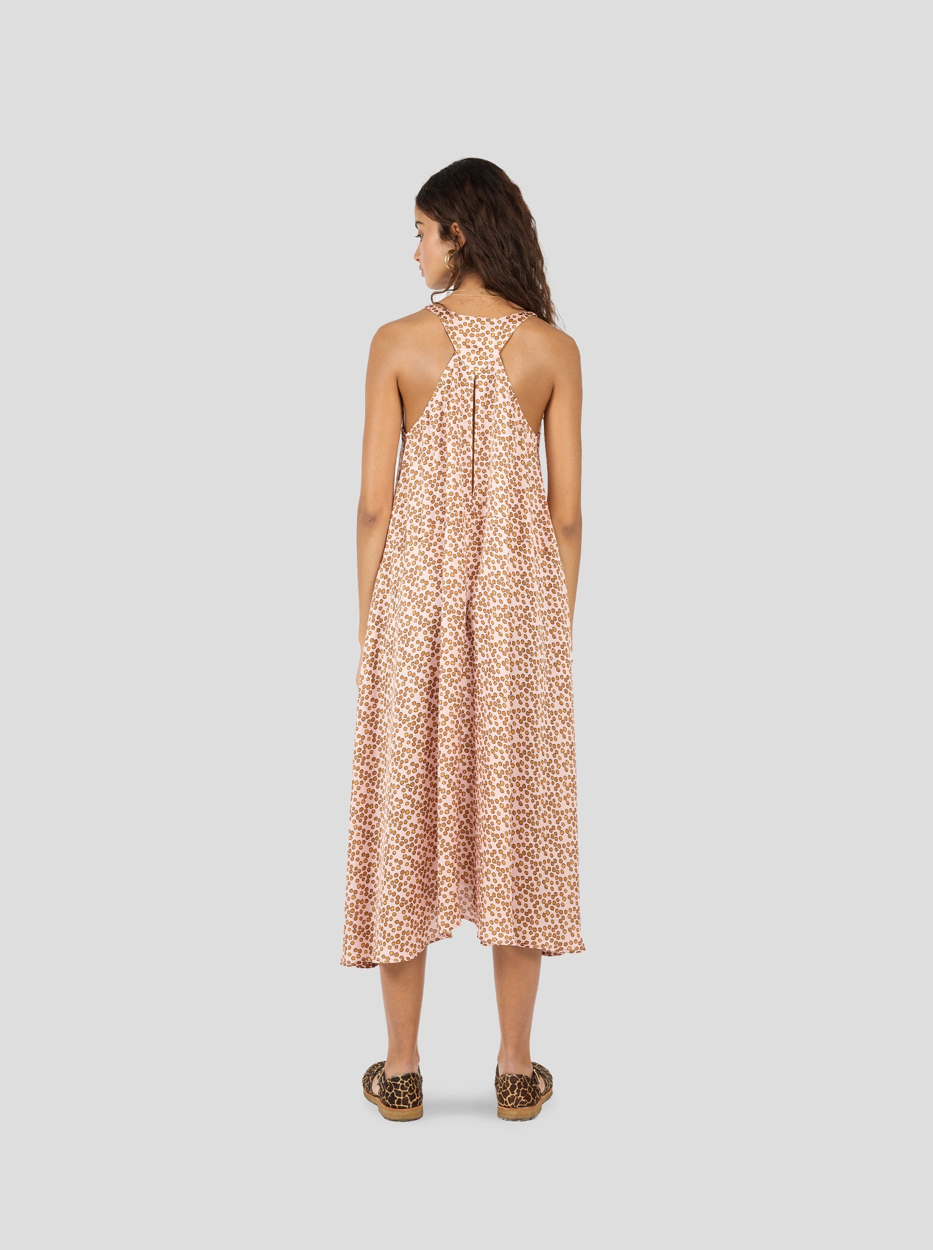 Robe Java en imprimé Messy Dots Poudre