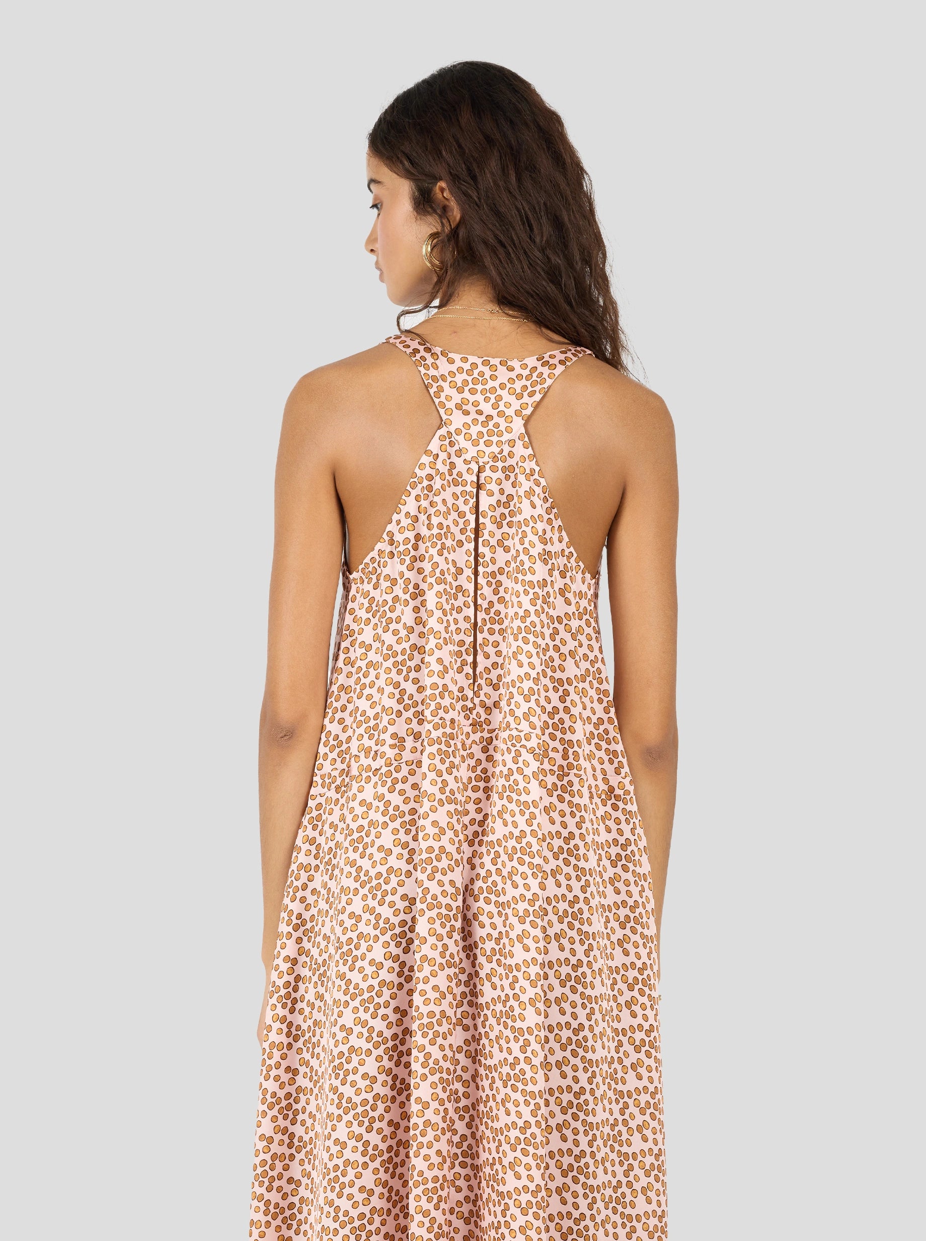 Robe Java en imprimé Messy Dots Poudre