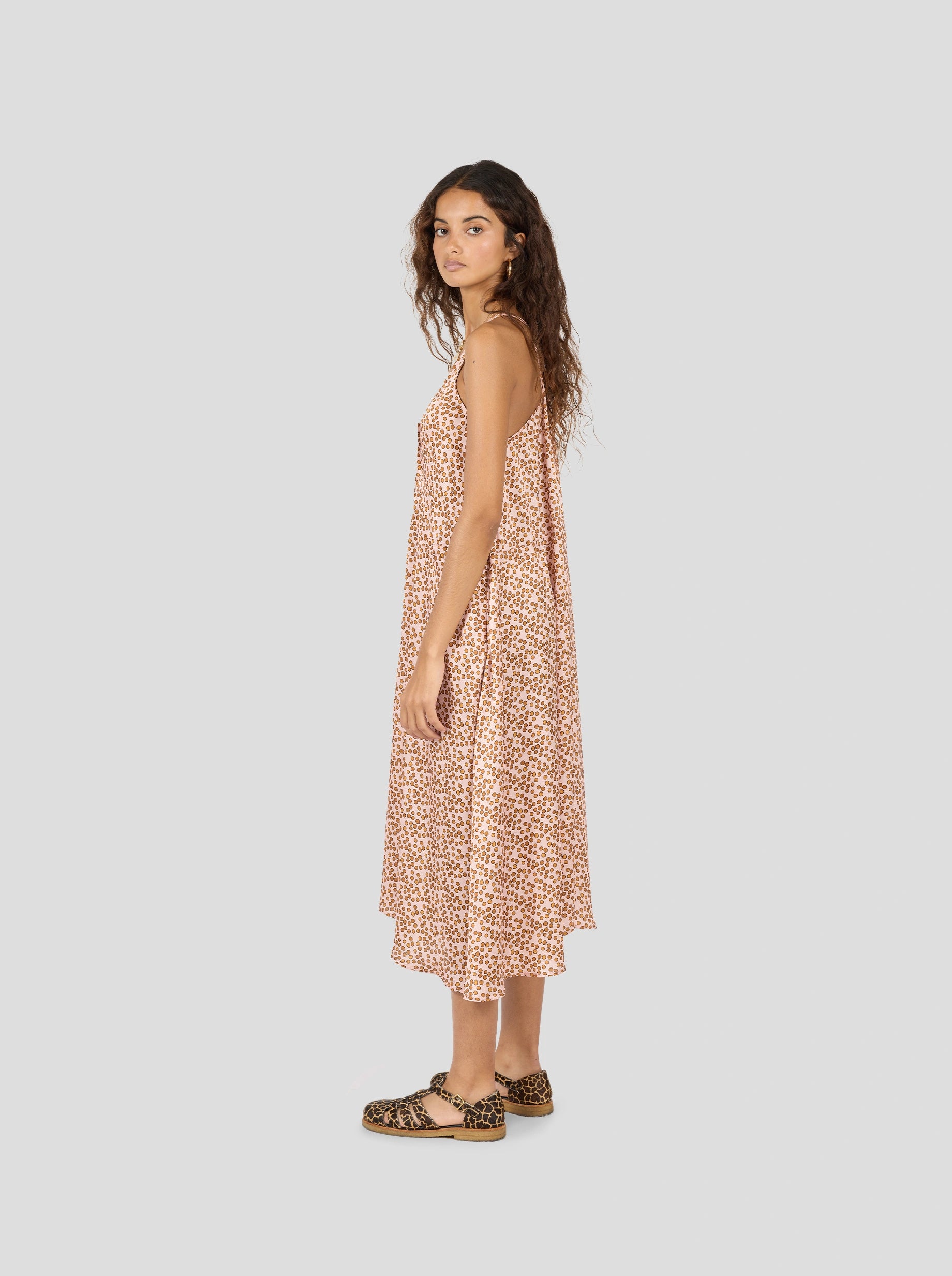 Robe Java en imprimé Messy Dots Poudre
