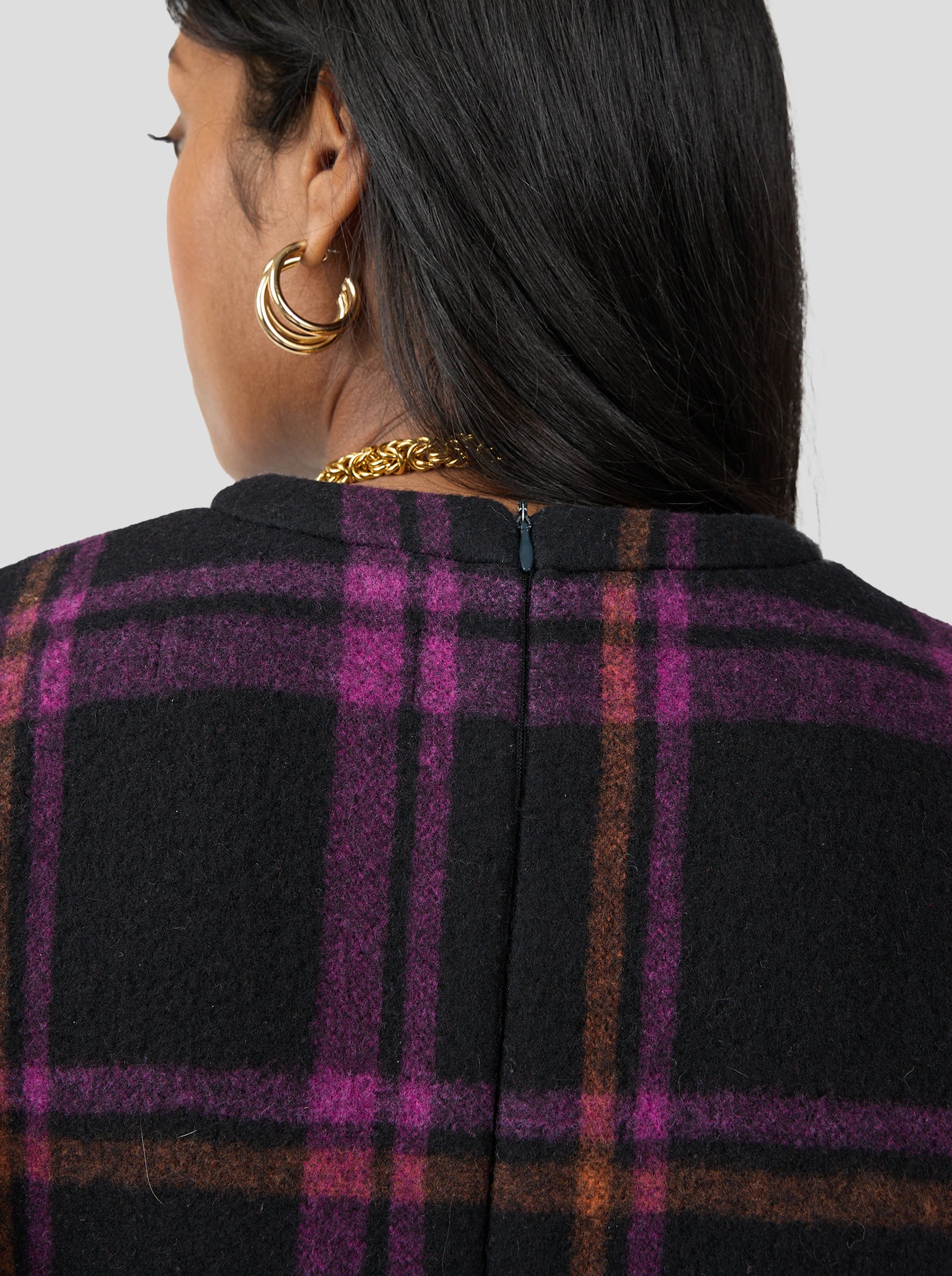 Harlem jumper in District Wineberry wool