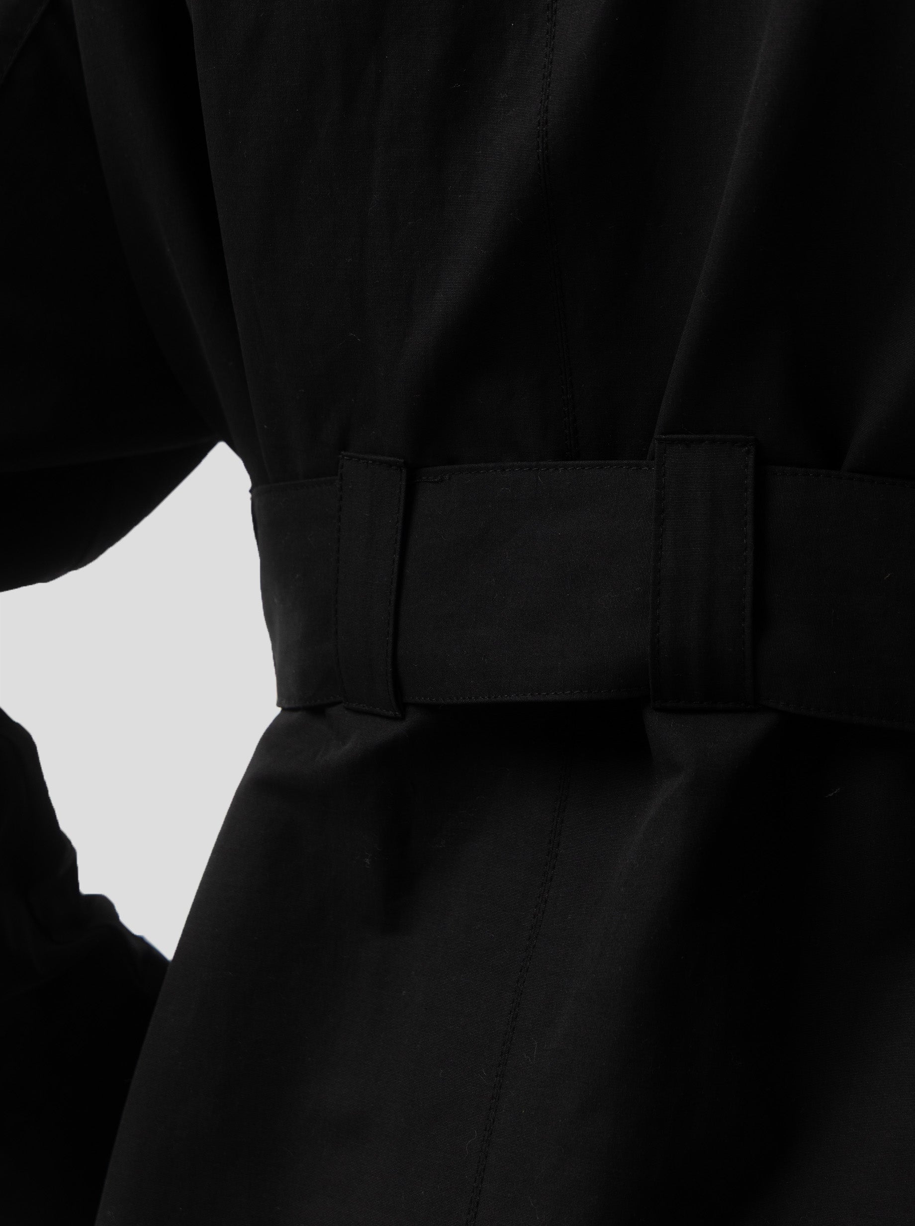 Kurtis Dress in Black Technical Fabric