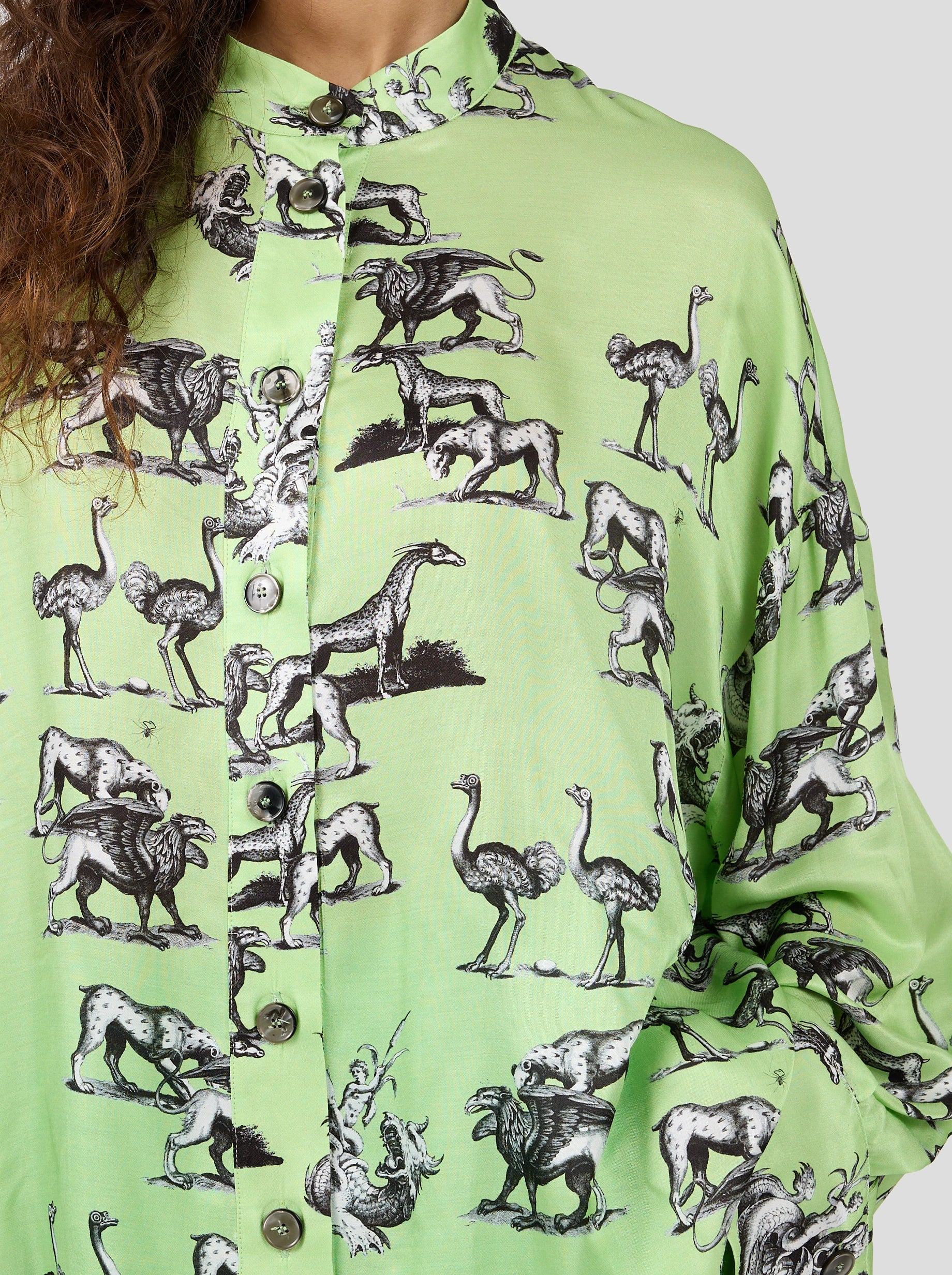 Pixie Shirt in Demon Print