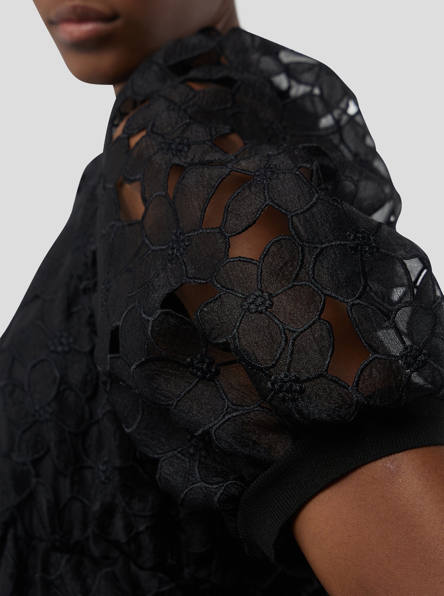 Martha dress in Laurier brulé