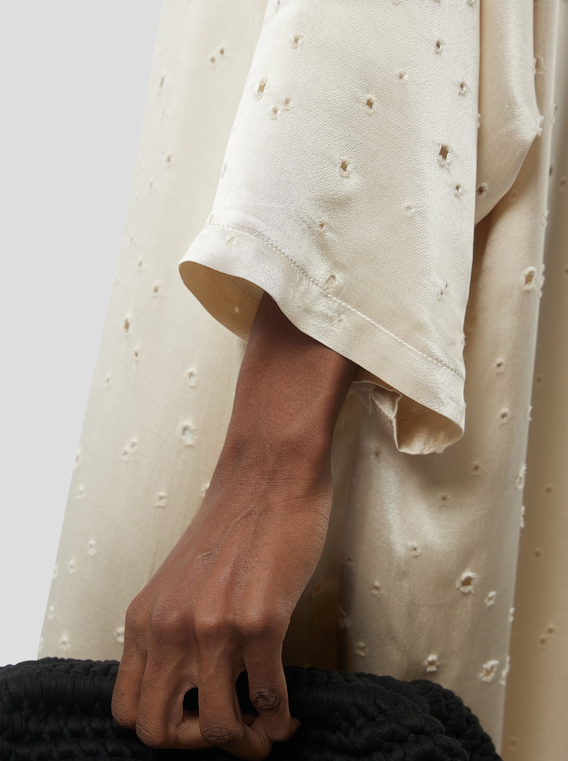 Milo Dress in Saboté Moon Voile