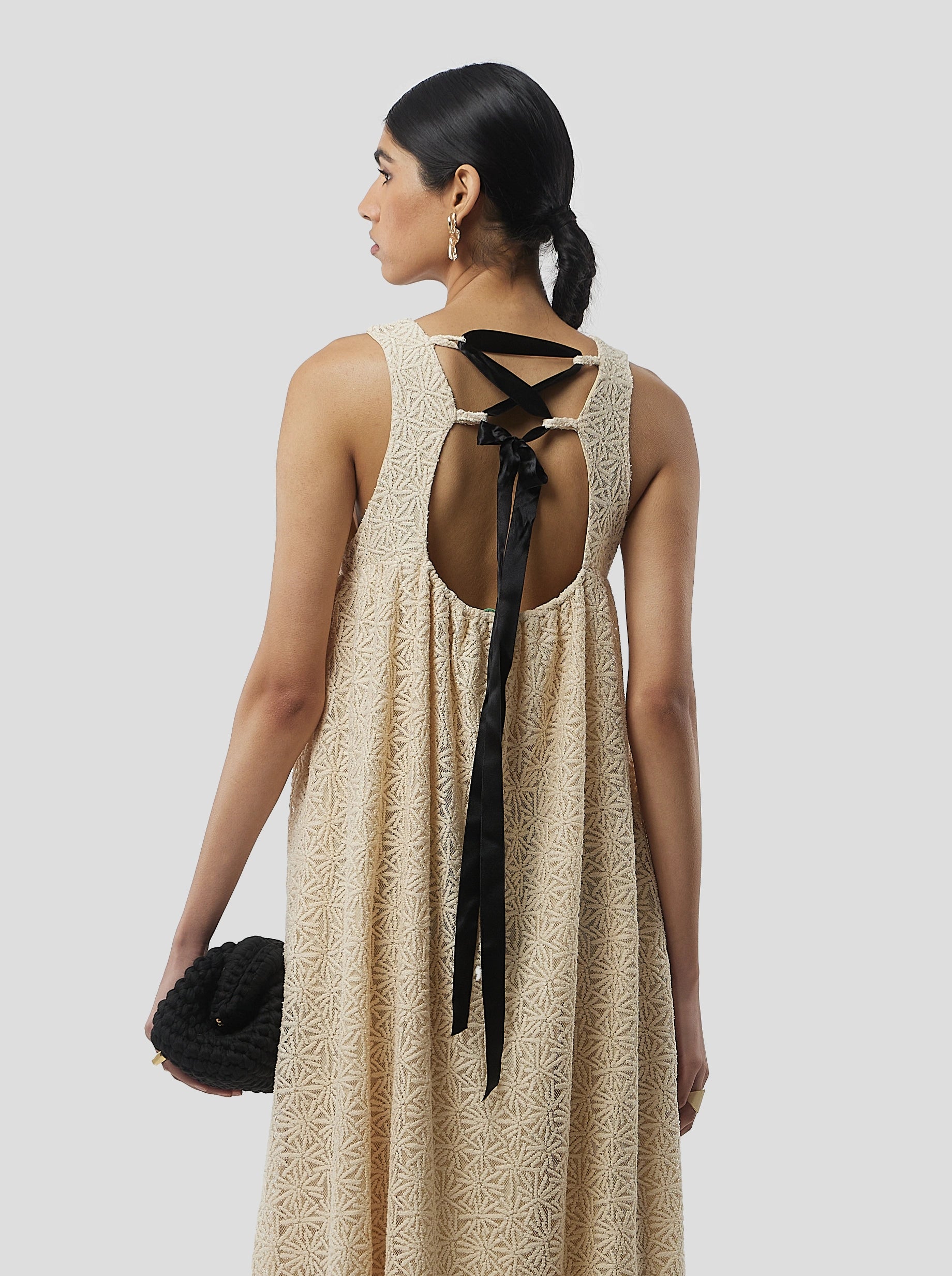 Sperone Dress in Shooting Stars lace