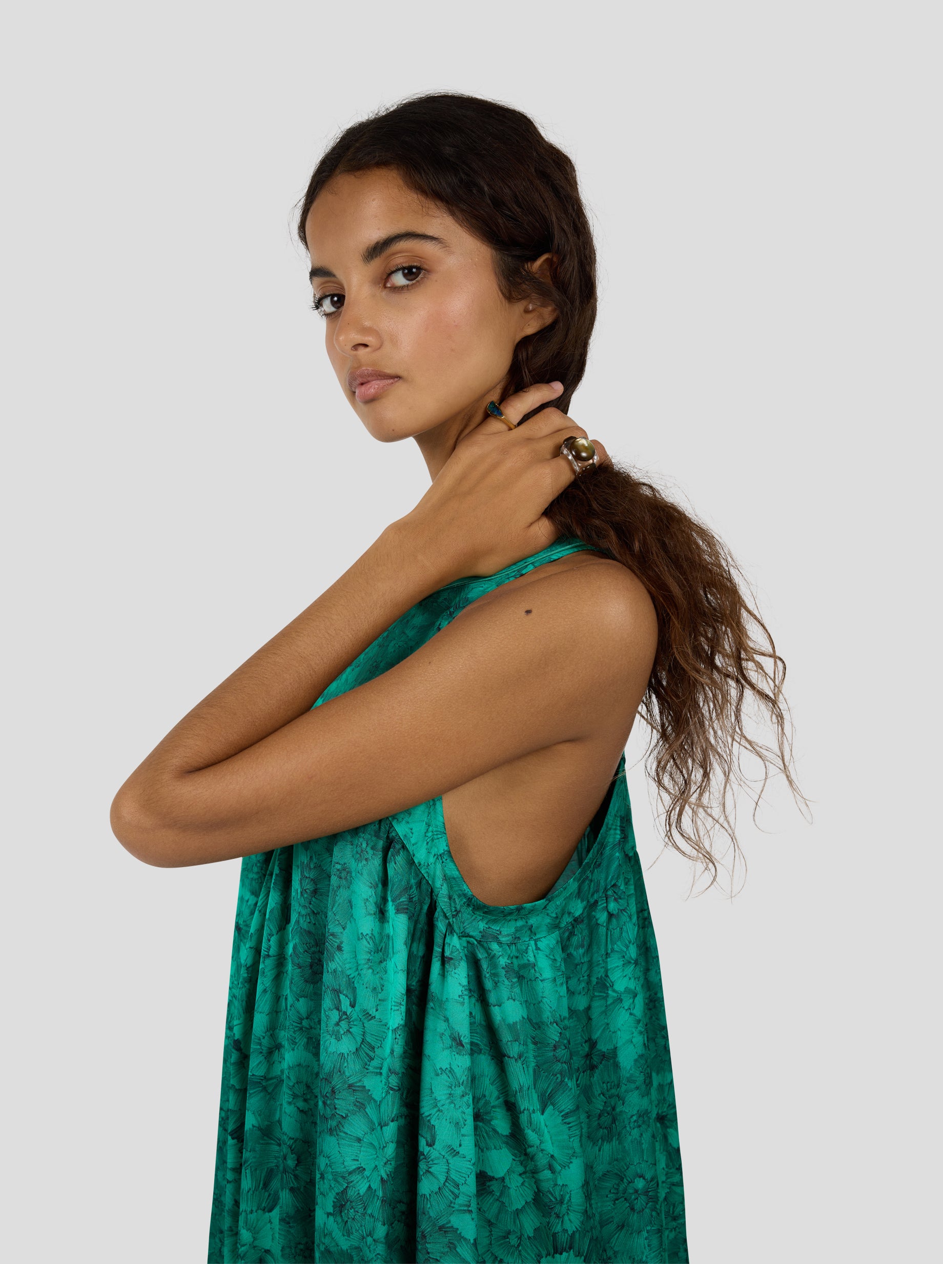 Stella Dress in Weleda Print