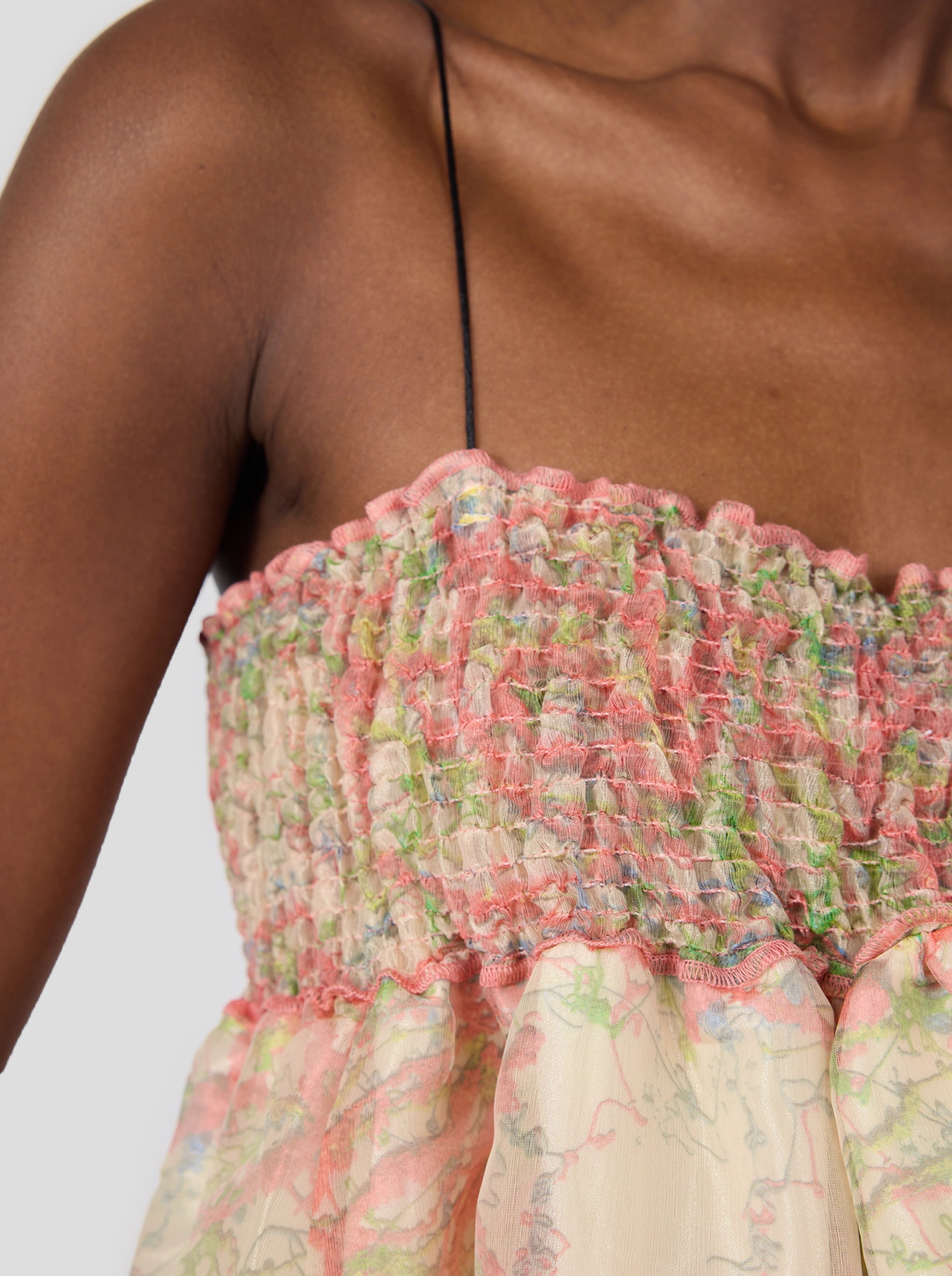 Robe Tamara en imprimé Spray