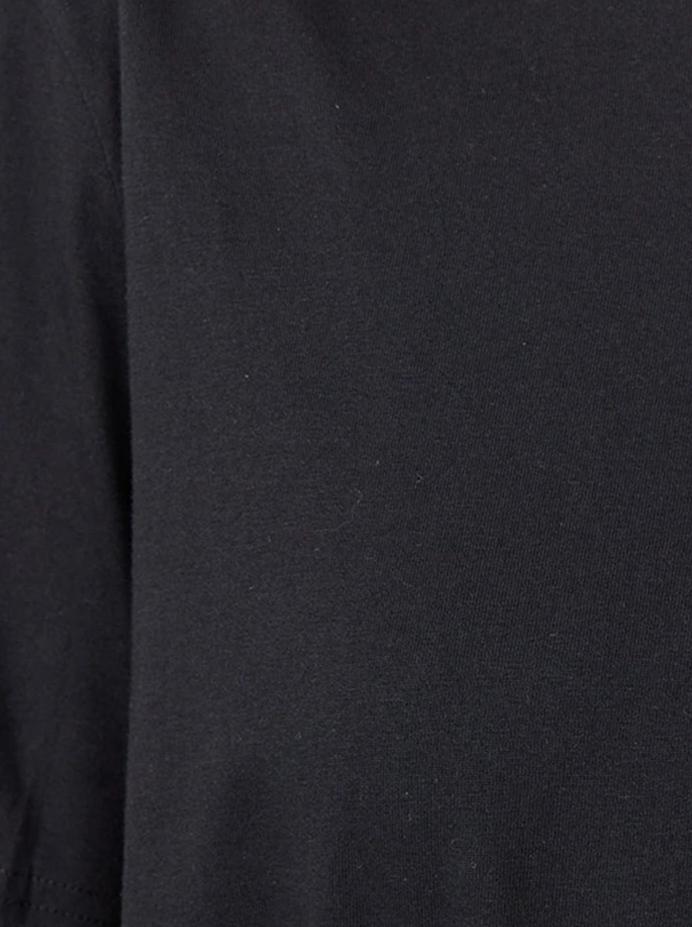 Collectible Unisex T-Shirt in Black with Off-White Heimstone Logo HLD