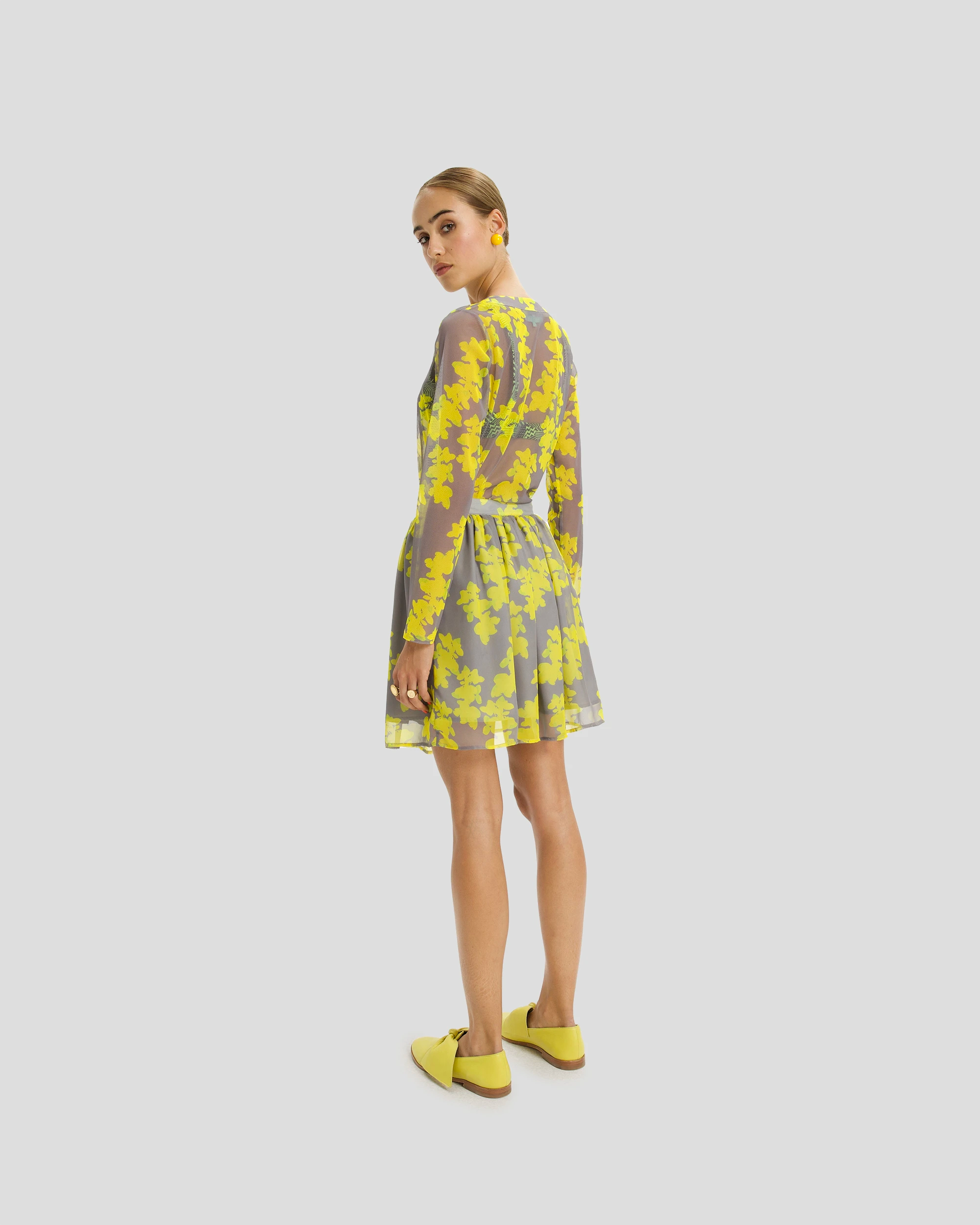 Orso Skirt in Radio Flat Chiffon