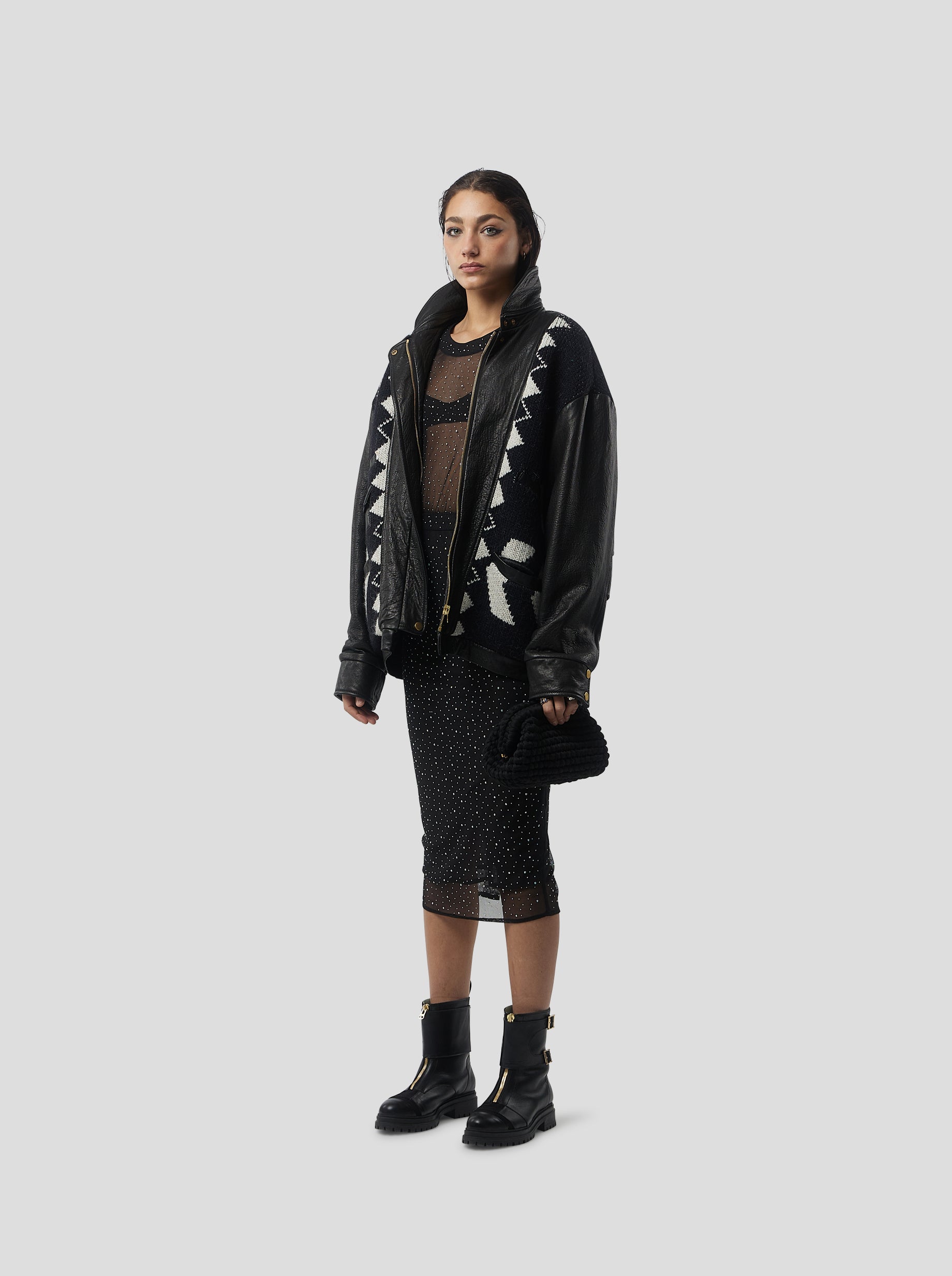 Jonas Jacket in Black Leather