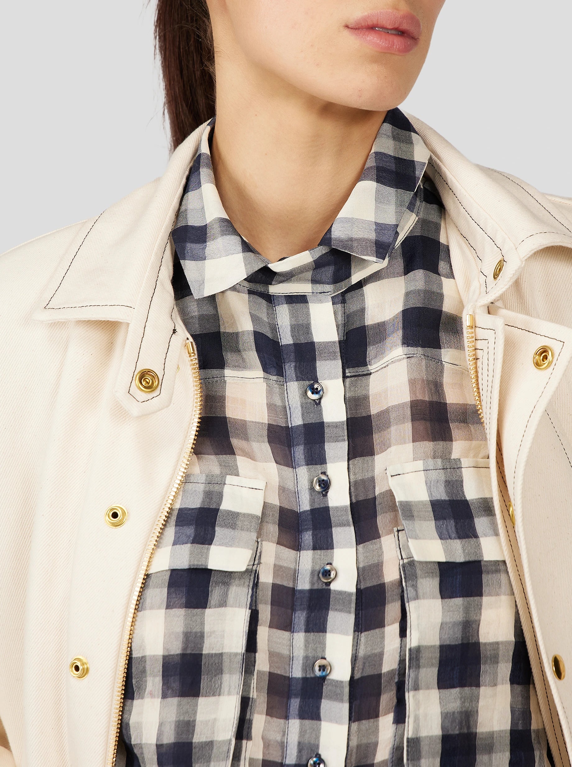 Paje Jacket in Pristine Denim for Women
