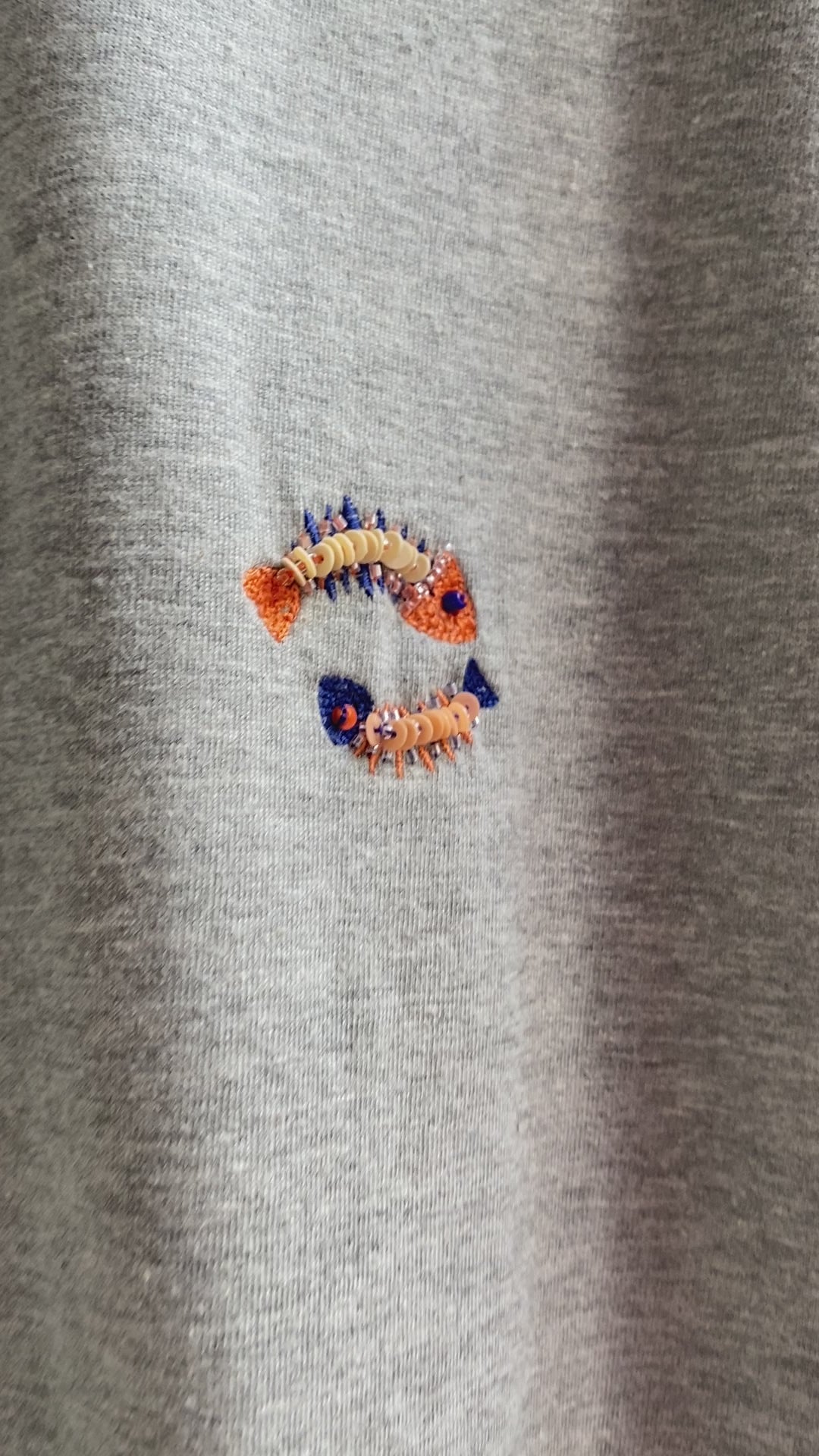 Fishbone Atlas T-shirt in grey