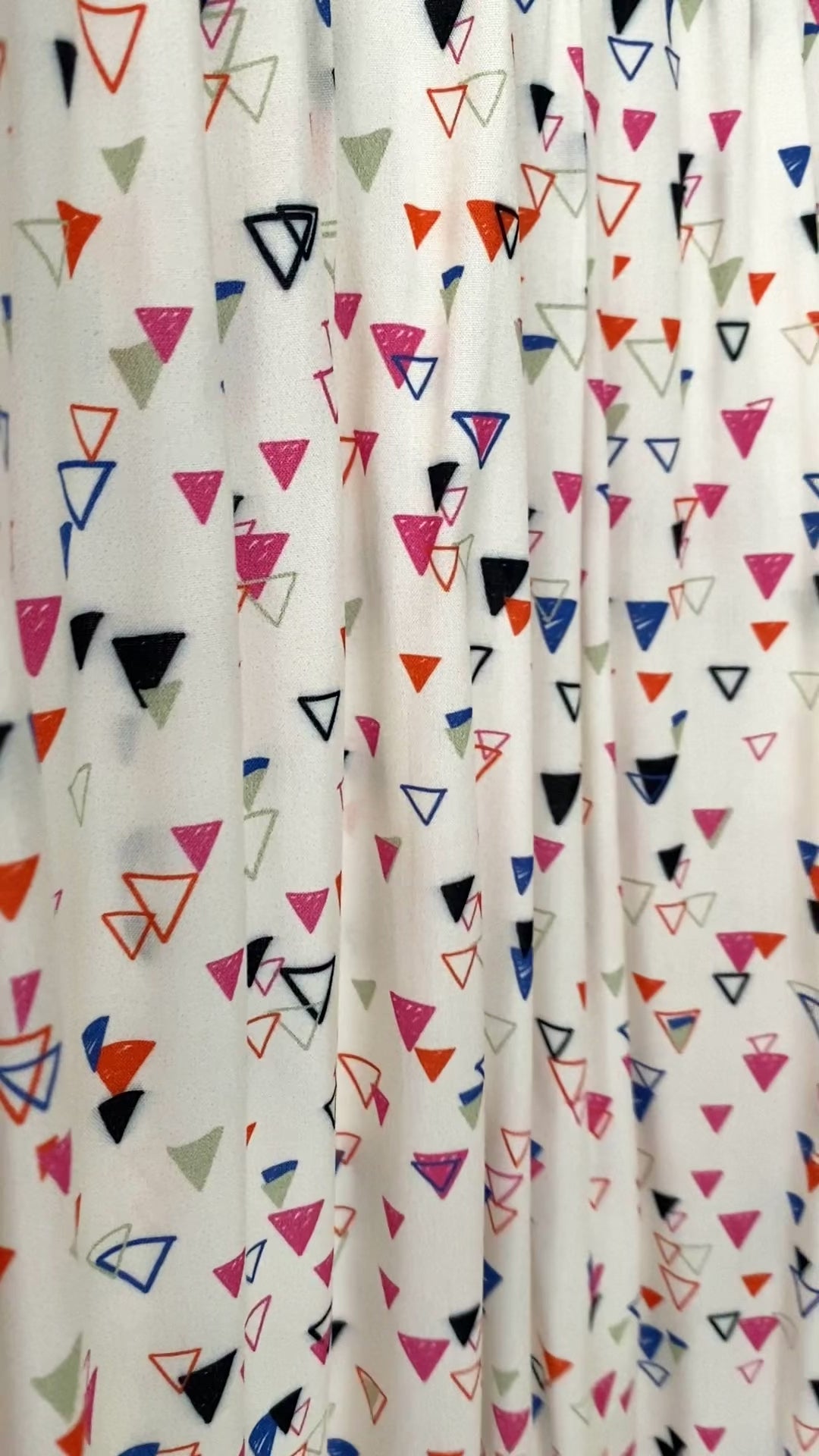 King T-Shirt in Ecru Stracciatella print